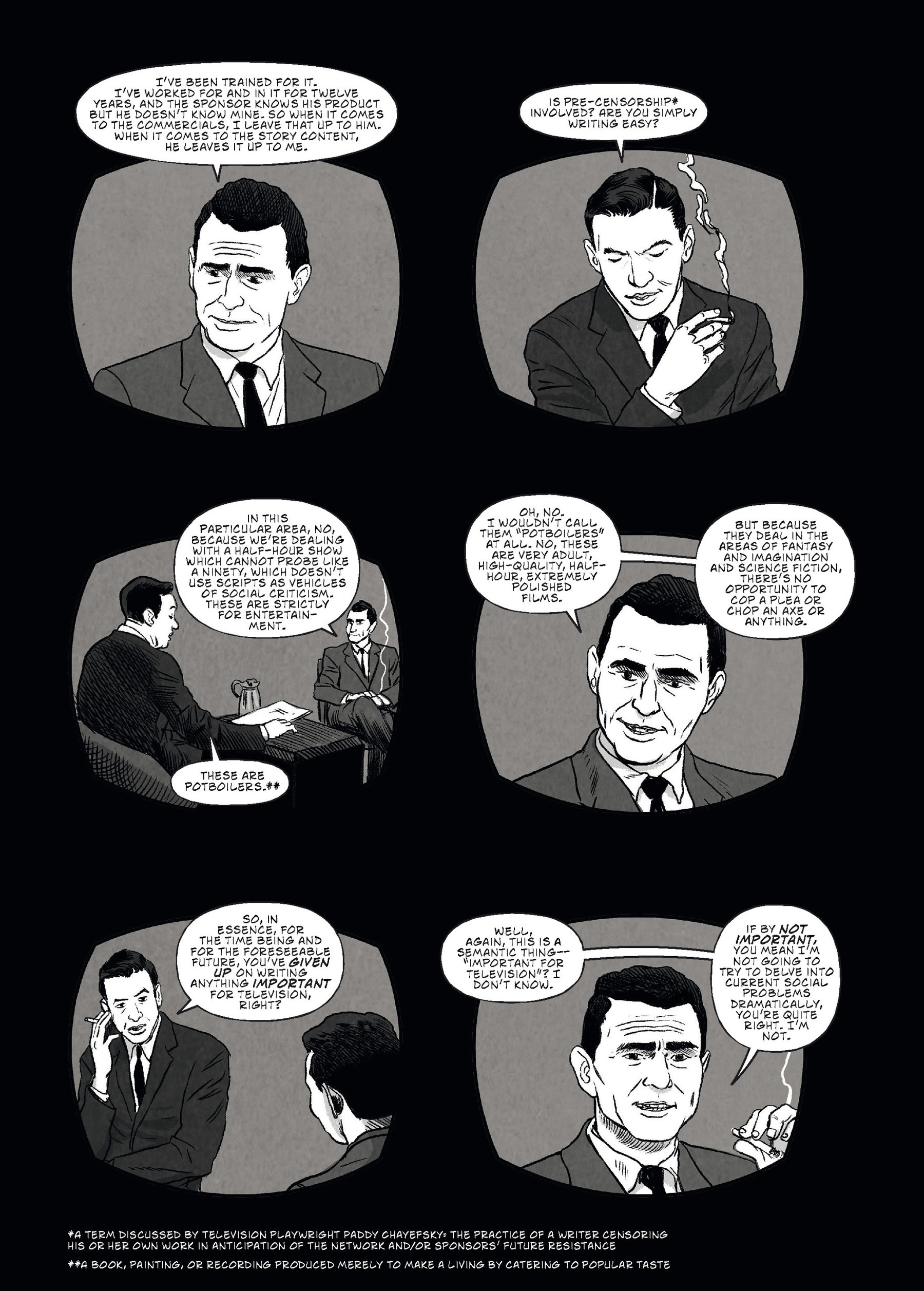 The Twilight Man: Rod Serling and the Birth of Television (2019) issue 1 - Page 121