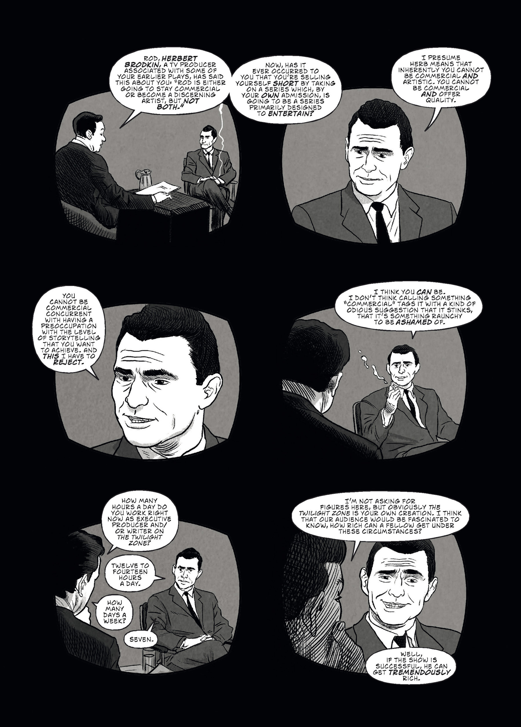 The Twilight Man: Rod Serling and the Birth of Television (2019) issue 1 - Page 122