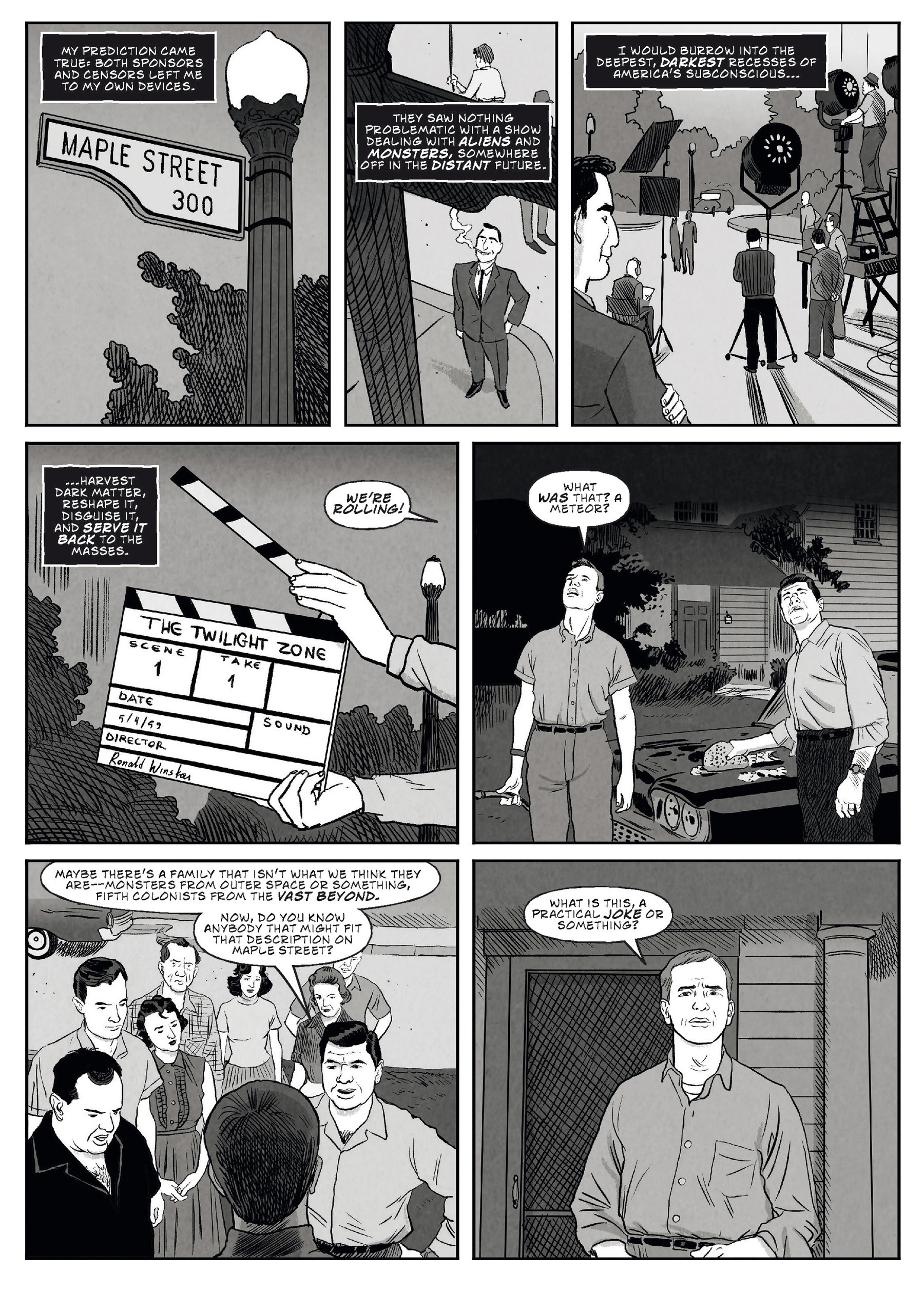 The Twilight Man: Rod Serling and the Birth of Television (2019) issue 1 - Page 128