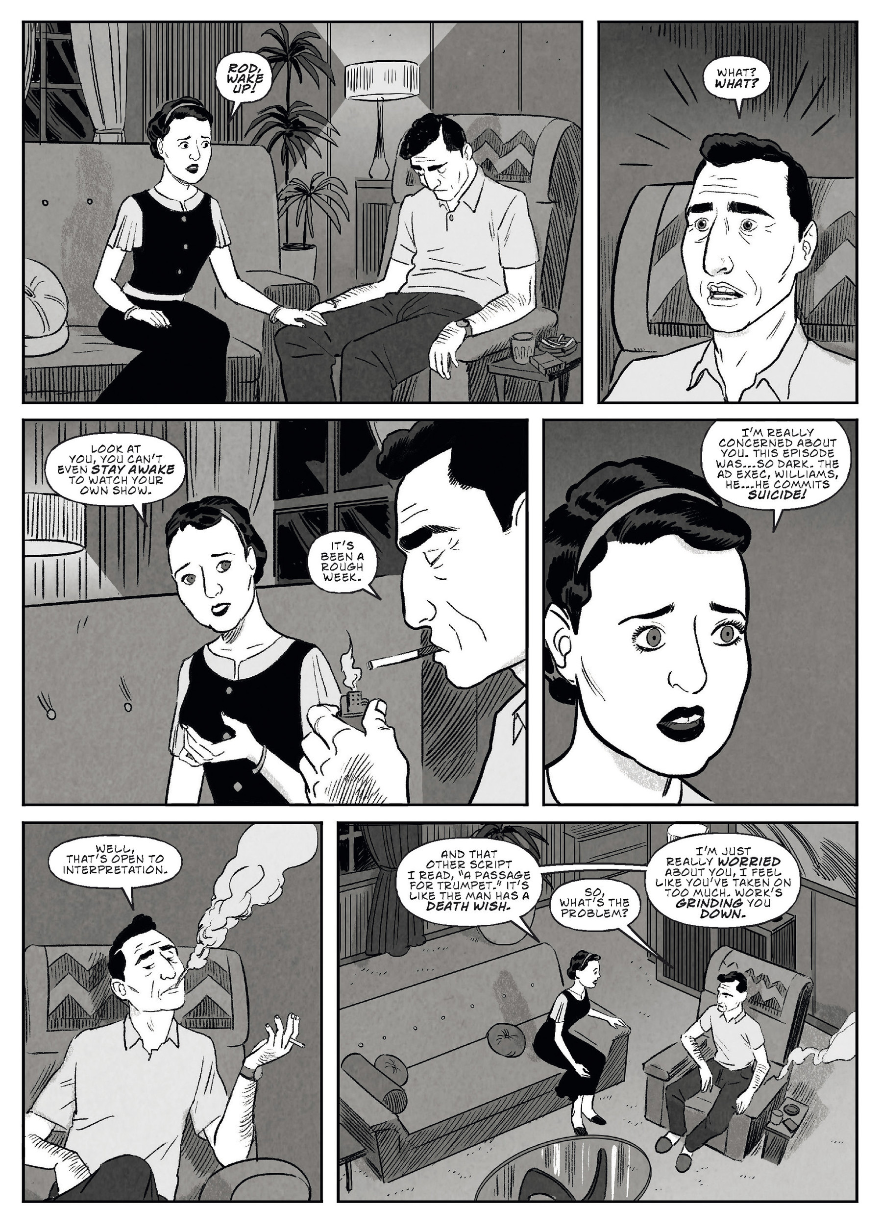 The Twilight Man: Rod Serling and the Birth of Television (2019) issue 1 - Page 133