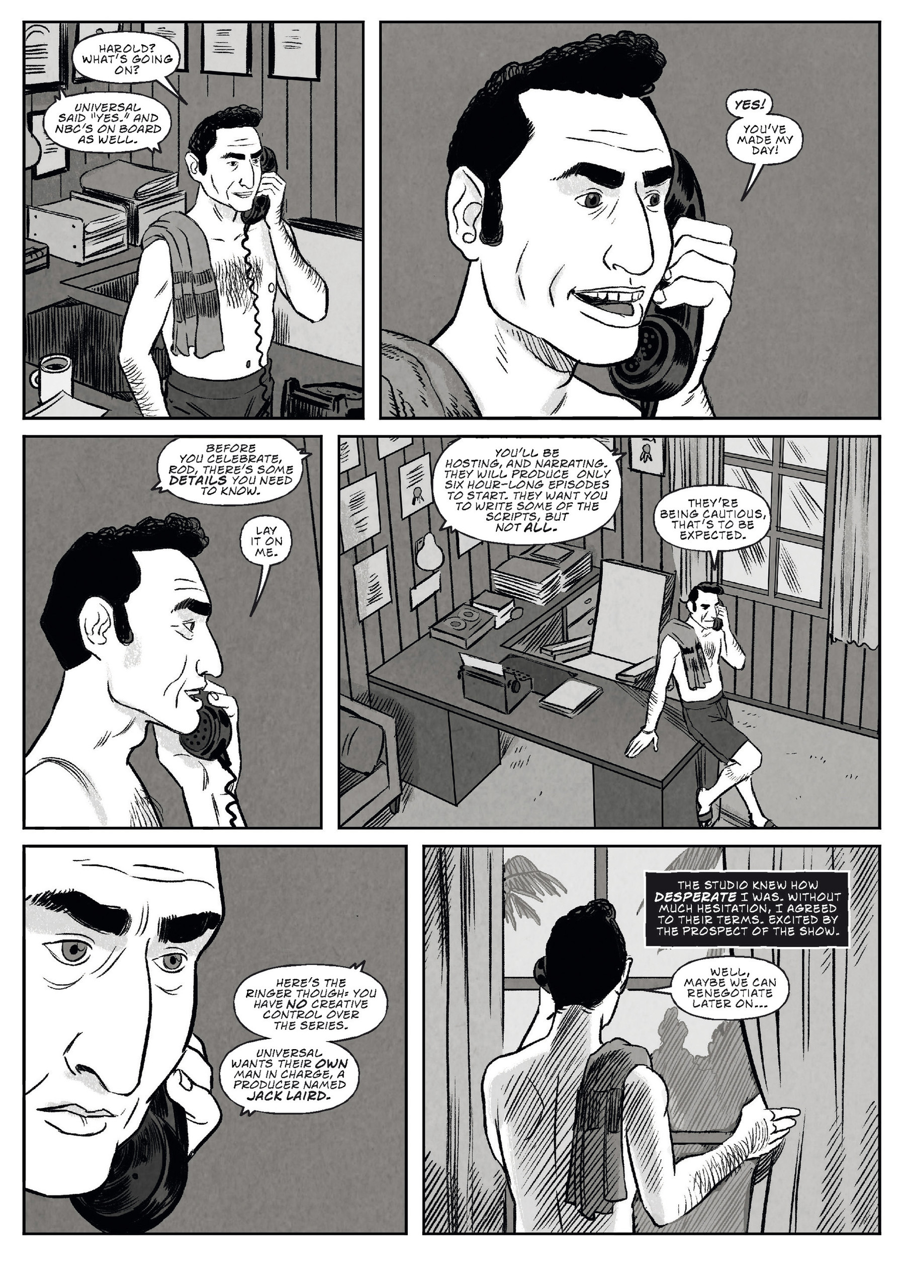 The Twilight Man: Rod Serling and the Birth of Television (2019) issue 1 - Page 163