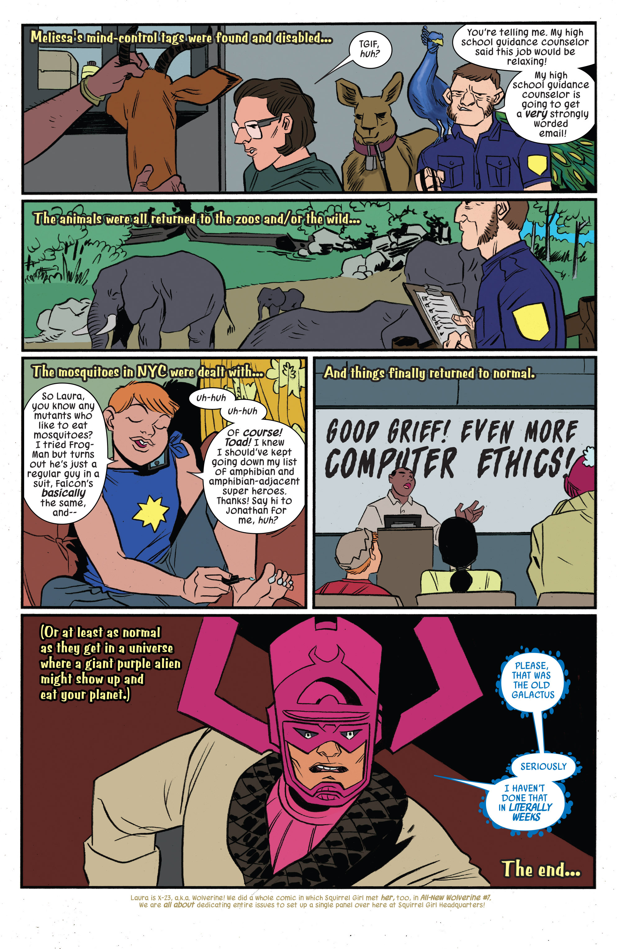 The Unbeatable Squirrel Girl Vol. 2 (2015) issue 20 - Page 20