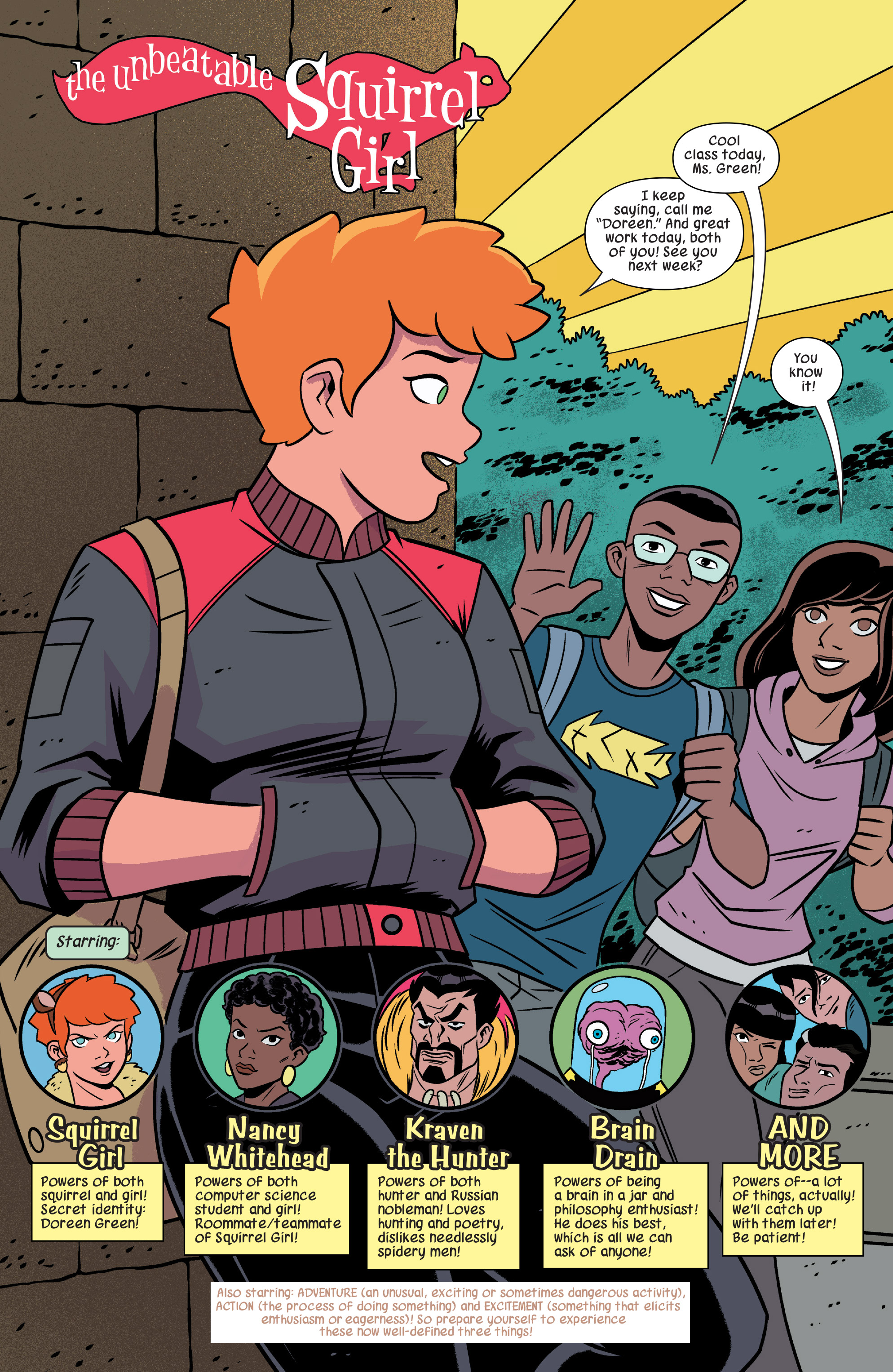 The Unbeatable Squirrel Girl Vol. 2 (2015) Chapter 32 - Page 1