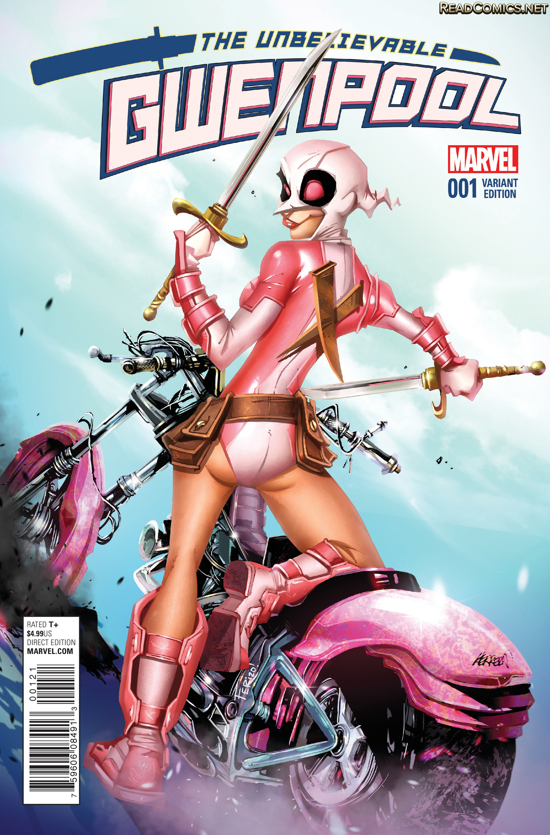 The Unbelievable Gwenpool (2016-)-The Unbelievable Gwenpool (2016-) #1