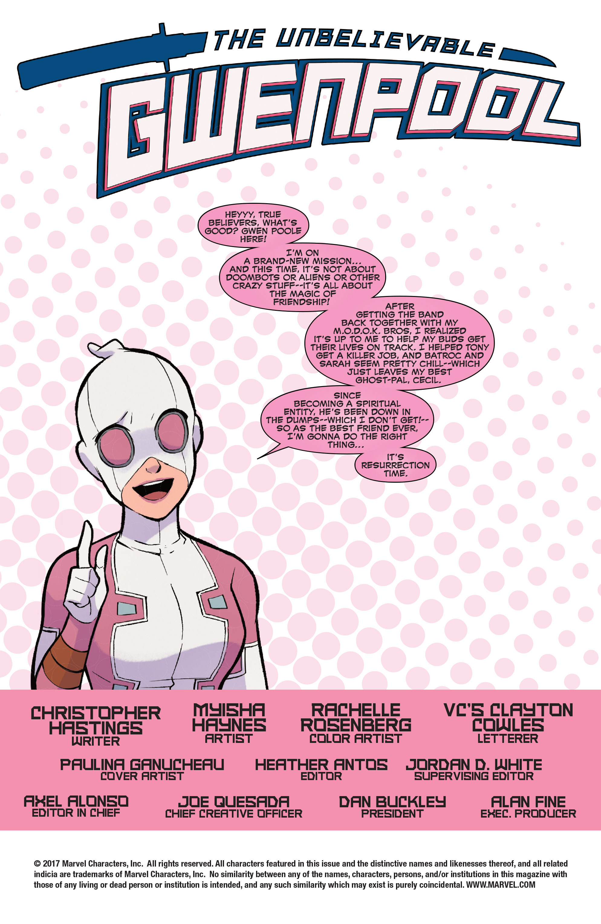 The Unbelievable Gwenpool (2016-) issue 14 - Page 2