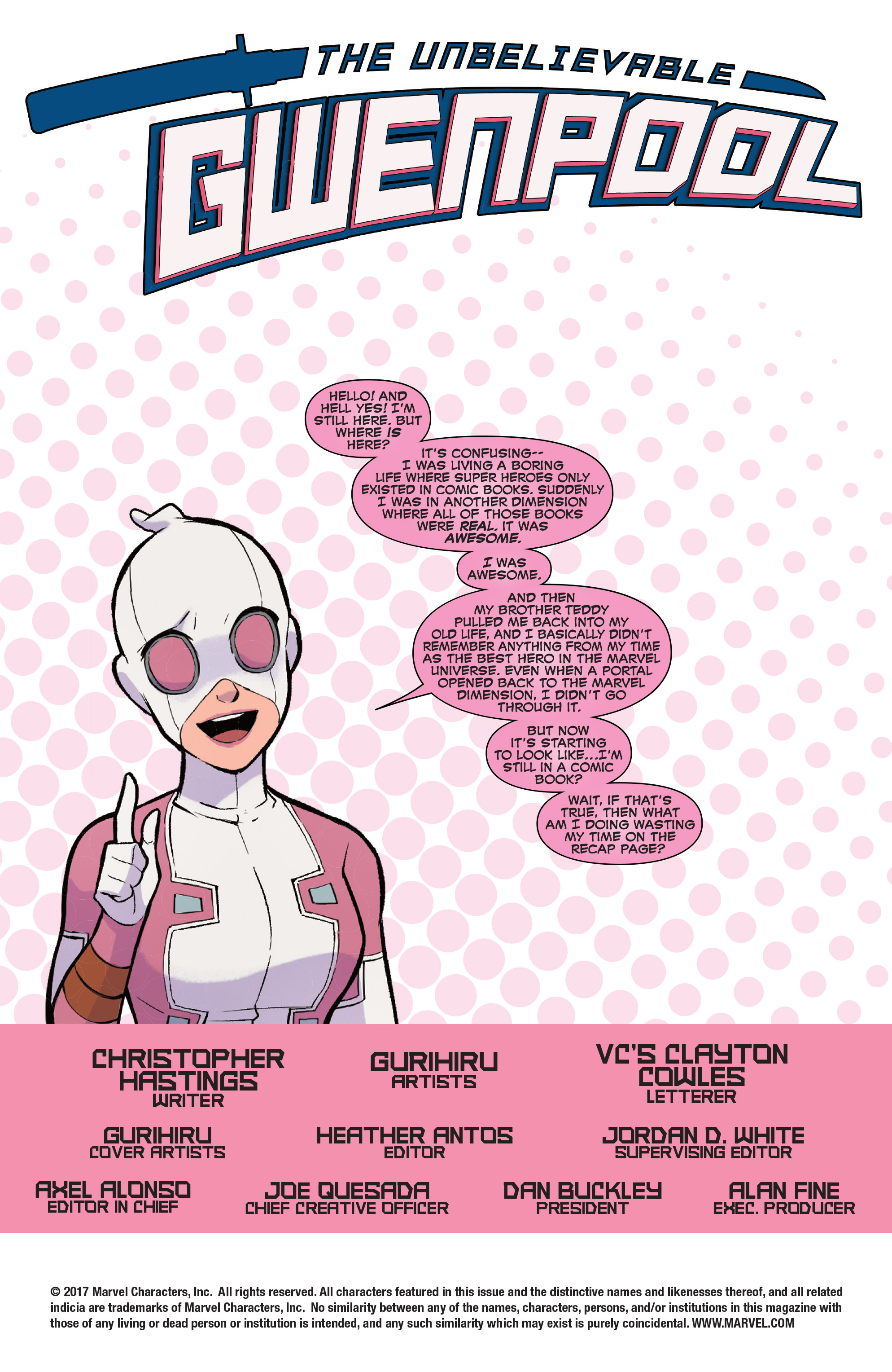 The Unbelievable Gwenpool (2016-): Chapter 17 - Page 2
