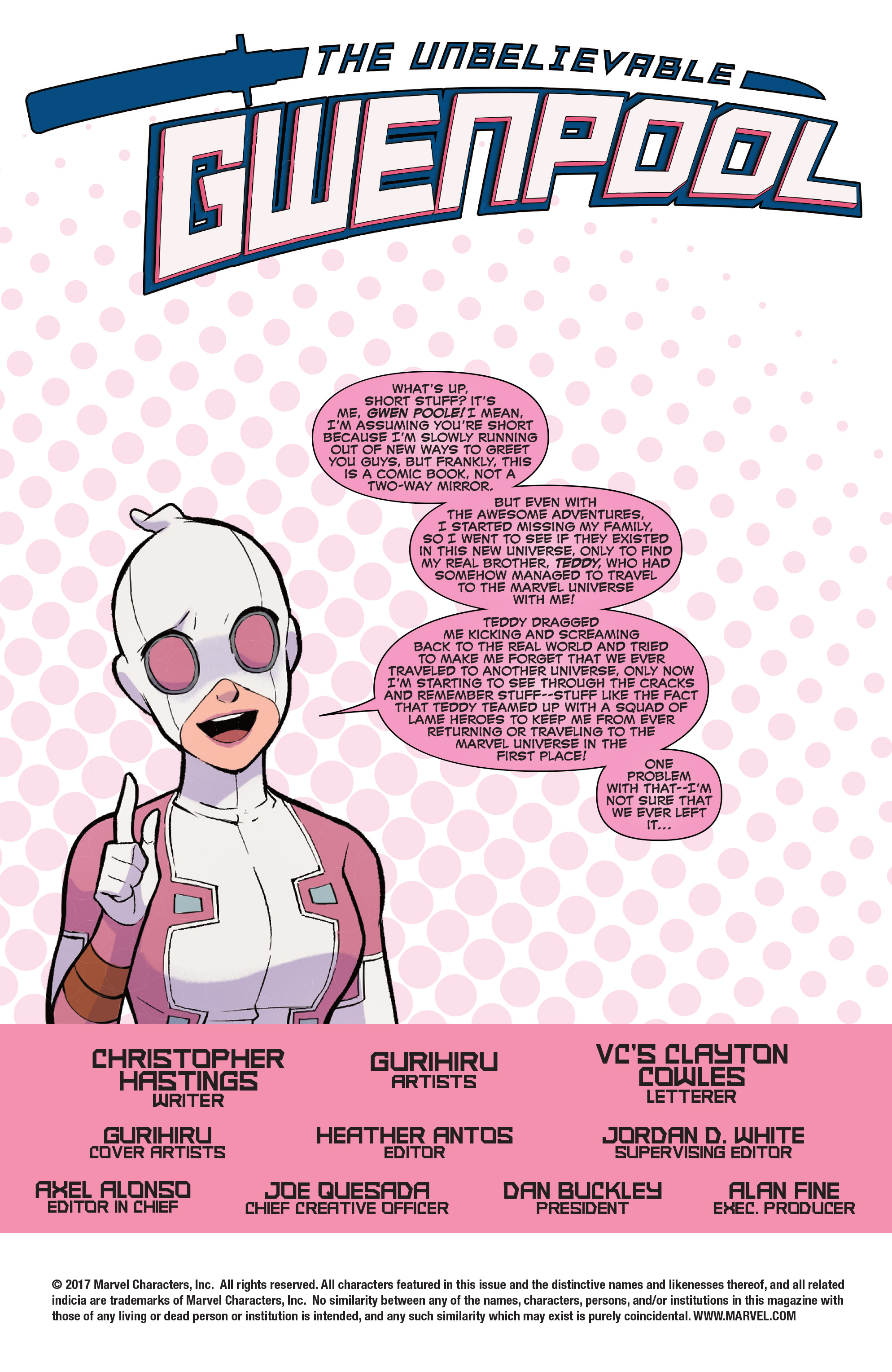 The Unbelievable Gwenpool (2016-): Chapter 19 - Page 2