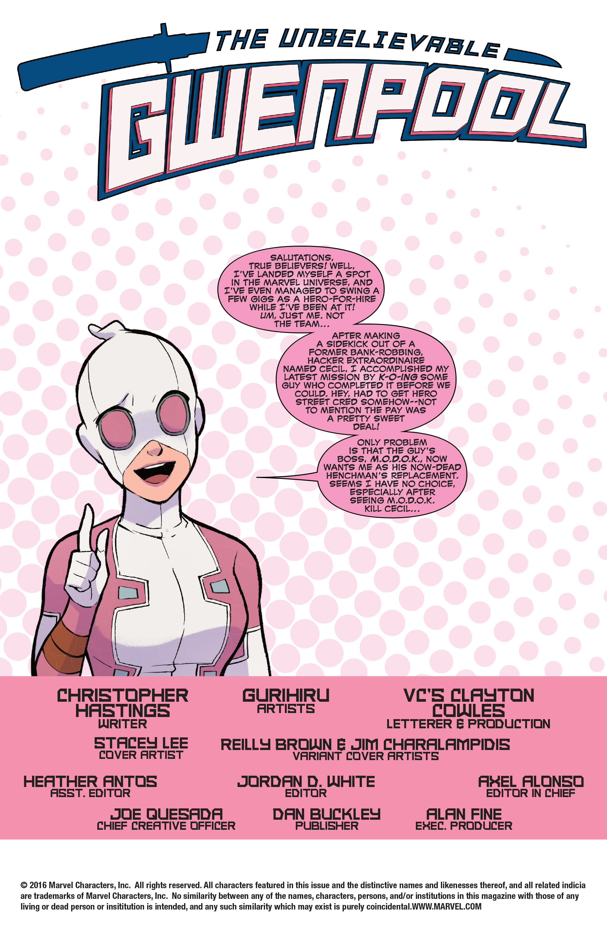 The Unbelievable Gwenpool (2016-): Chapter 2 - Page 2