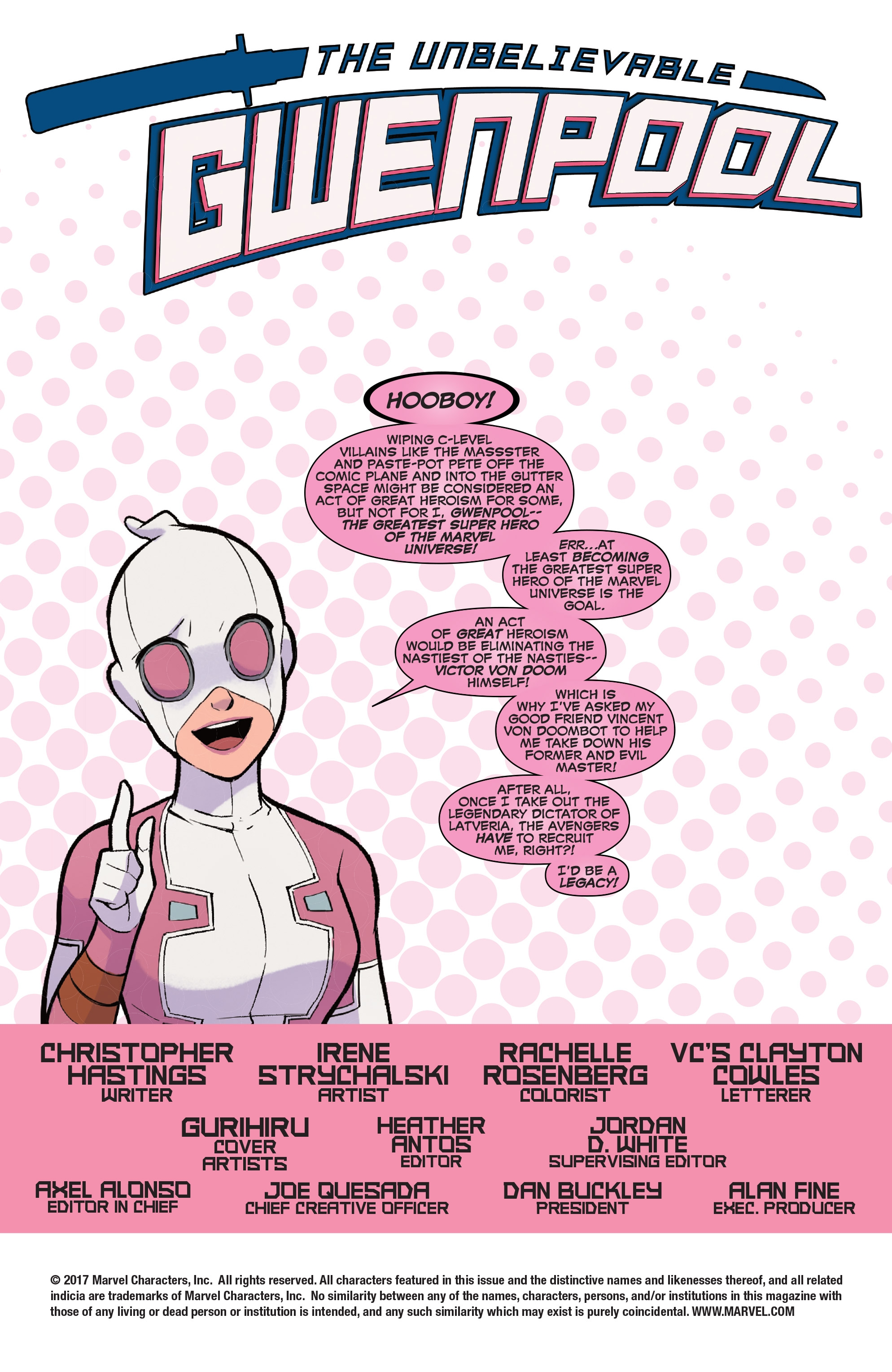 The Unbelievable Gwenpool (2016-): Chapter 22 - Page 2