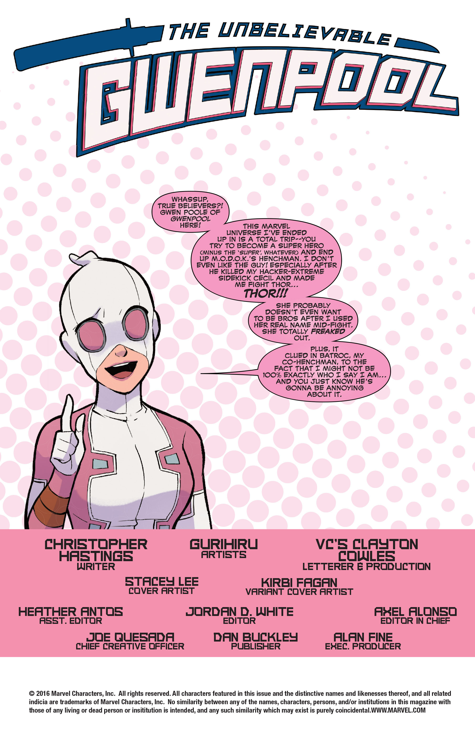 The Unbelievable Gwenpool (2016-): Chapter 3 - Page 2