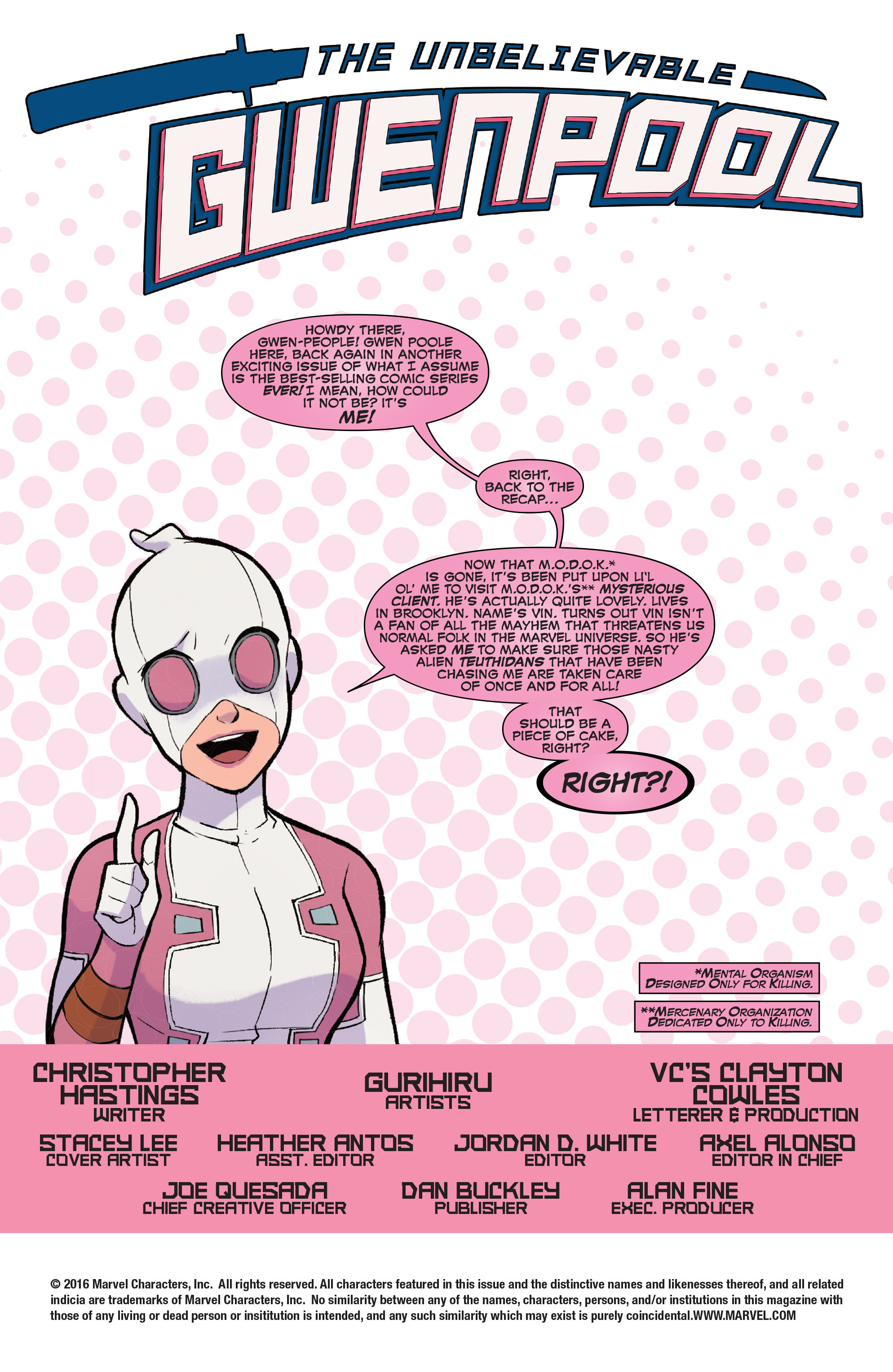 The Unbelievable Gwenpool (2016-): Chapter 8 - Page 2