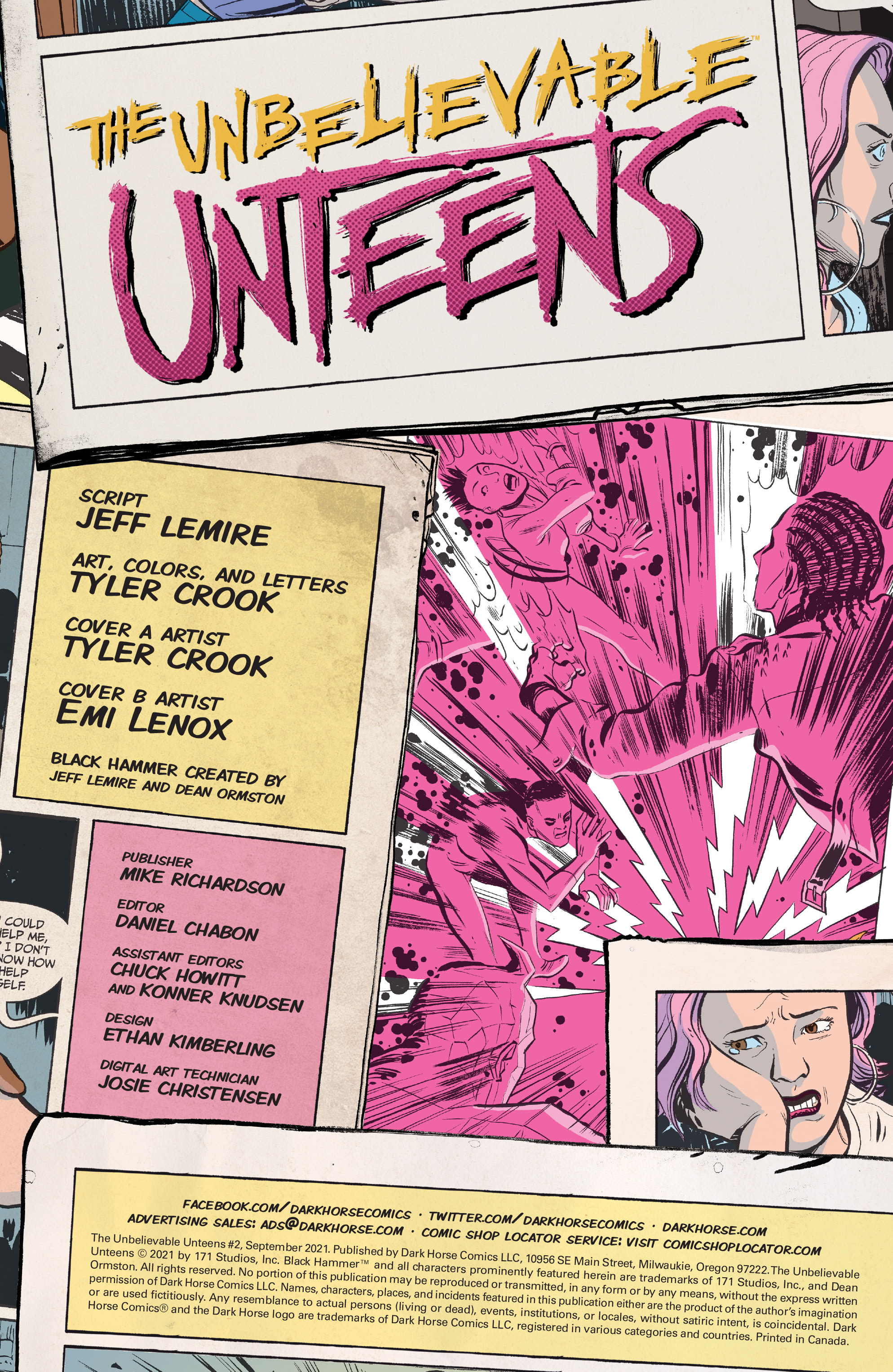 The Unbelievable Unteens: From the World of Black Hammer (2021-): Chapter 2 - Page 2