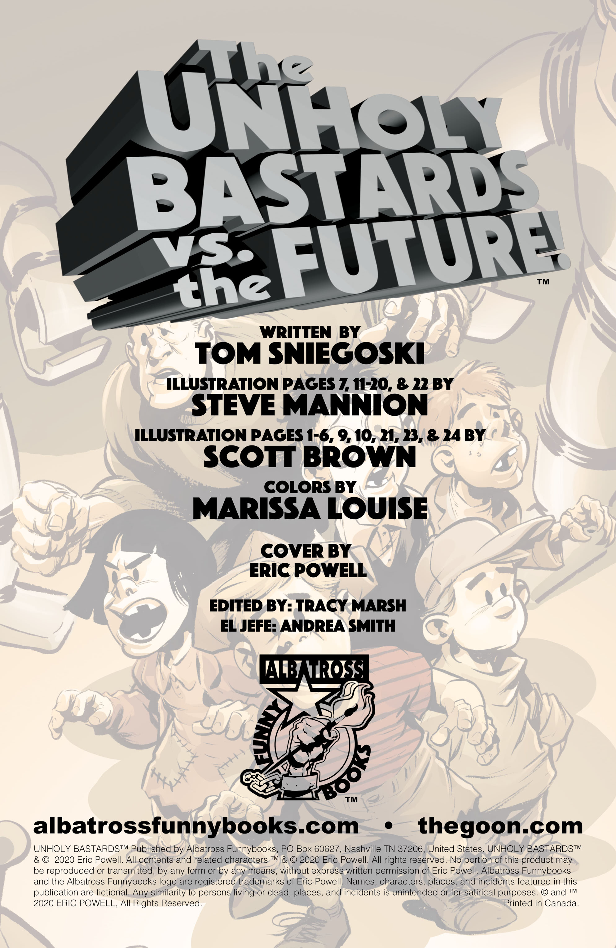 The Unholy Bastards vs. the Future (2020): Chapter 1 - Page 2