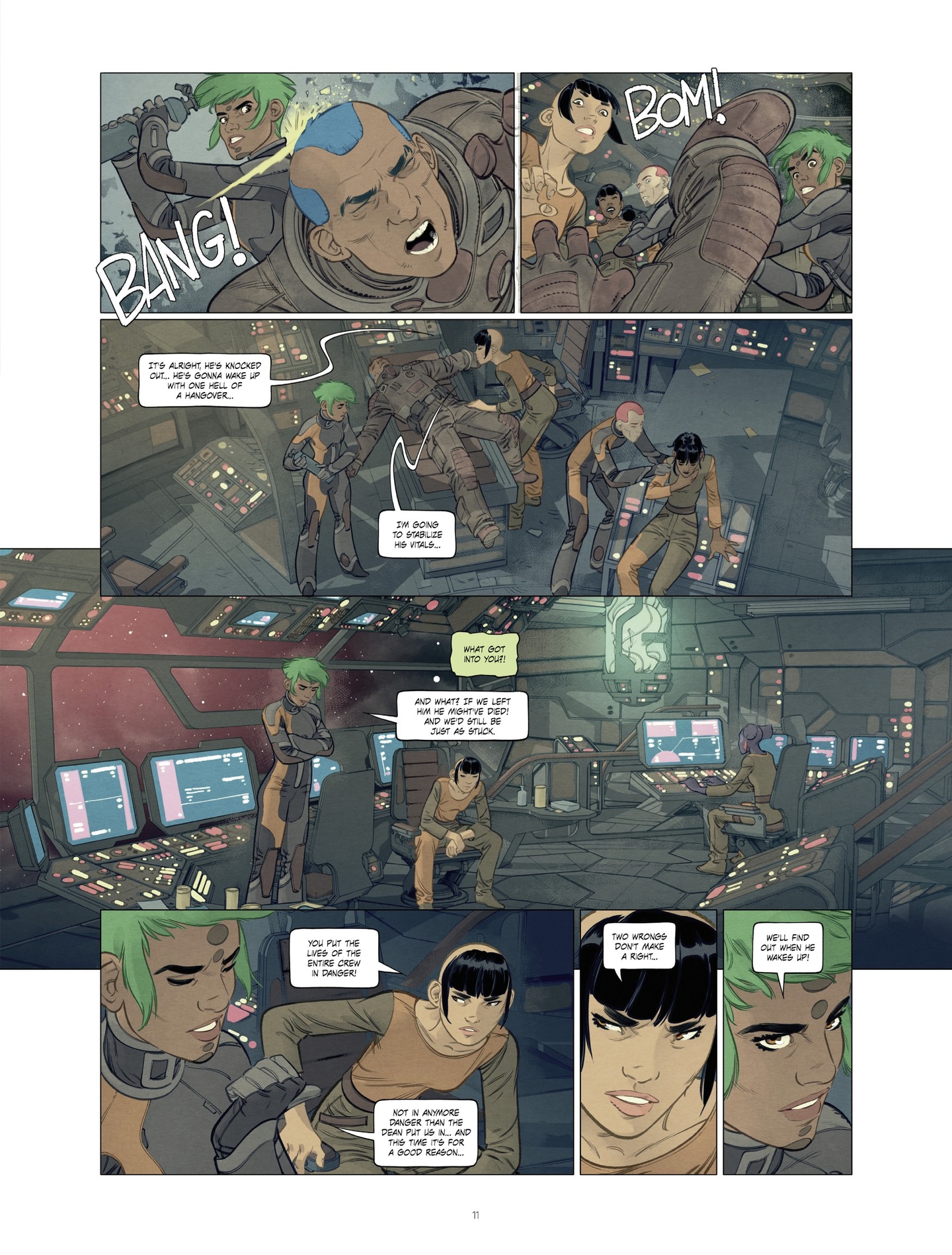 <{ $series->title }} issue 2 - Page 11