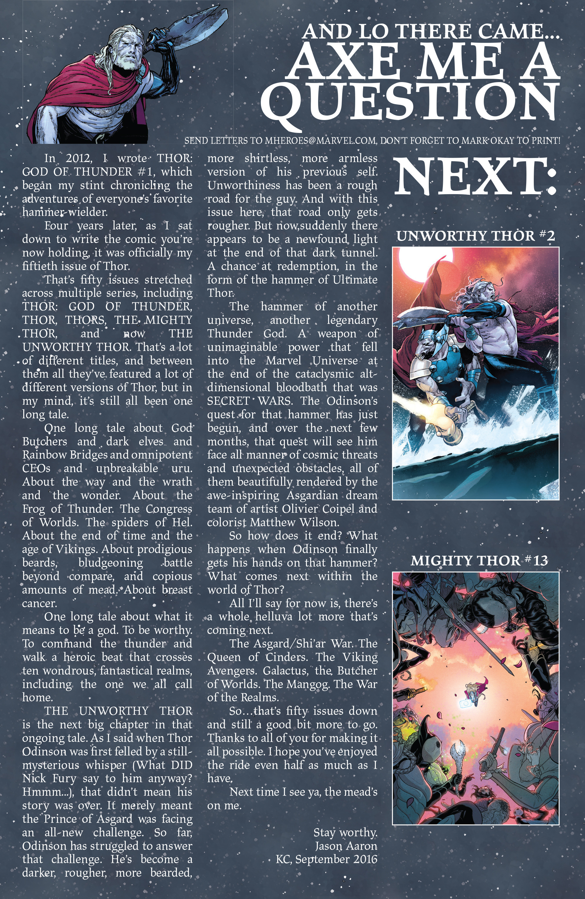 The Unworthy Thor (2016-) issue 1 - Page 21