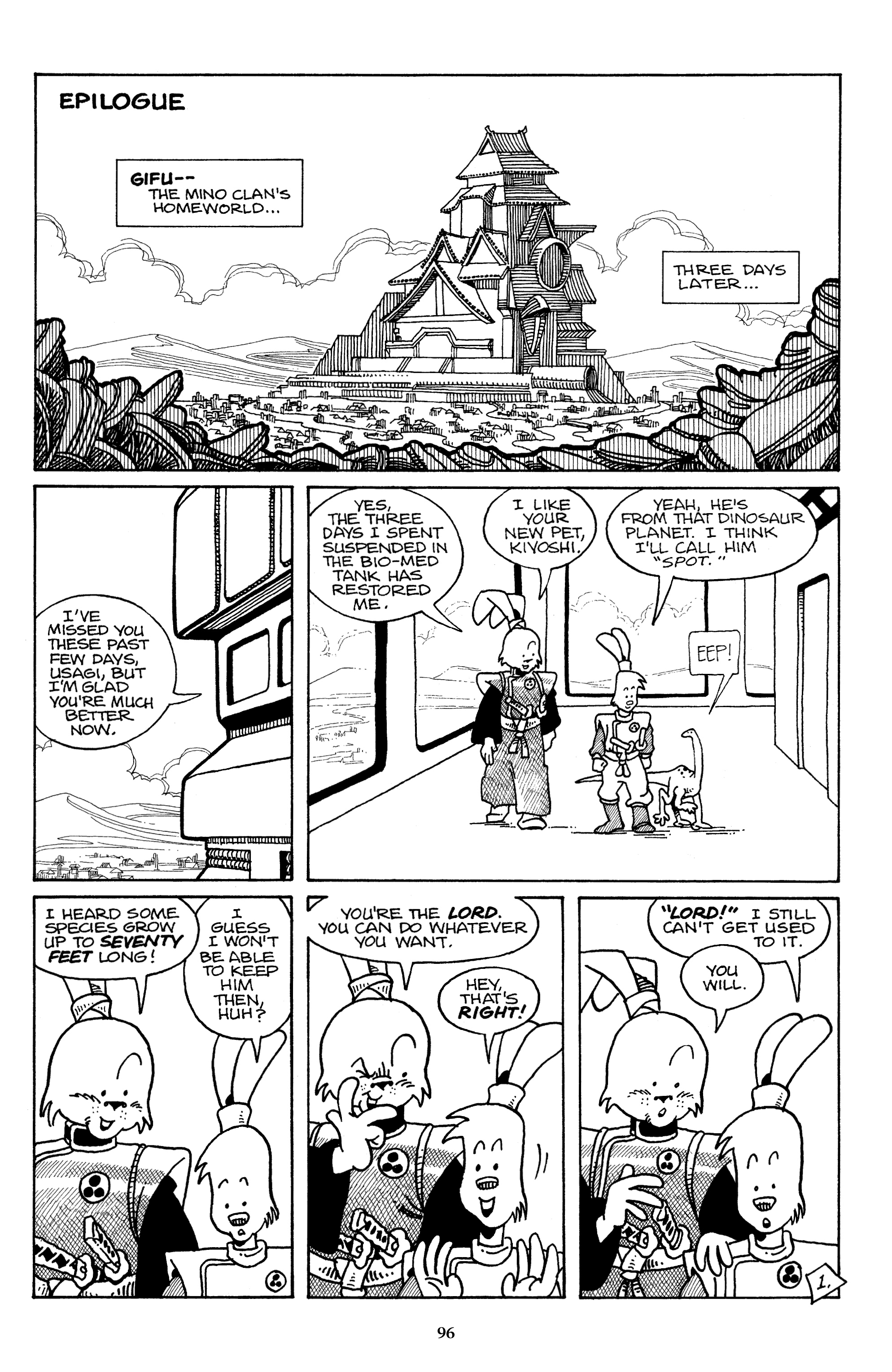 The Usagi Yojimbo Saga: Legends (2017) issue 1 - Page 92