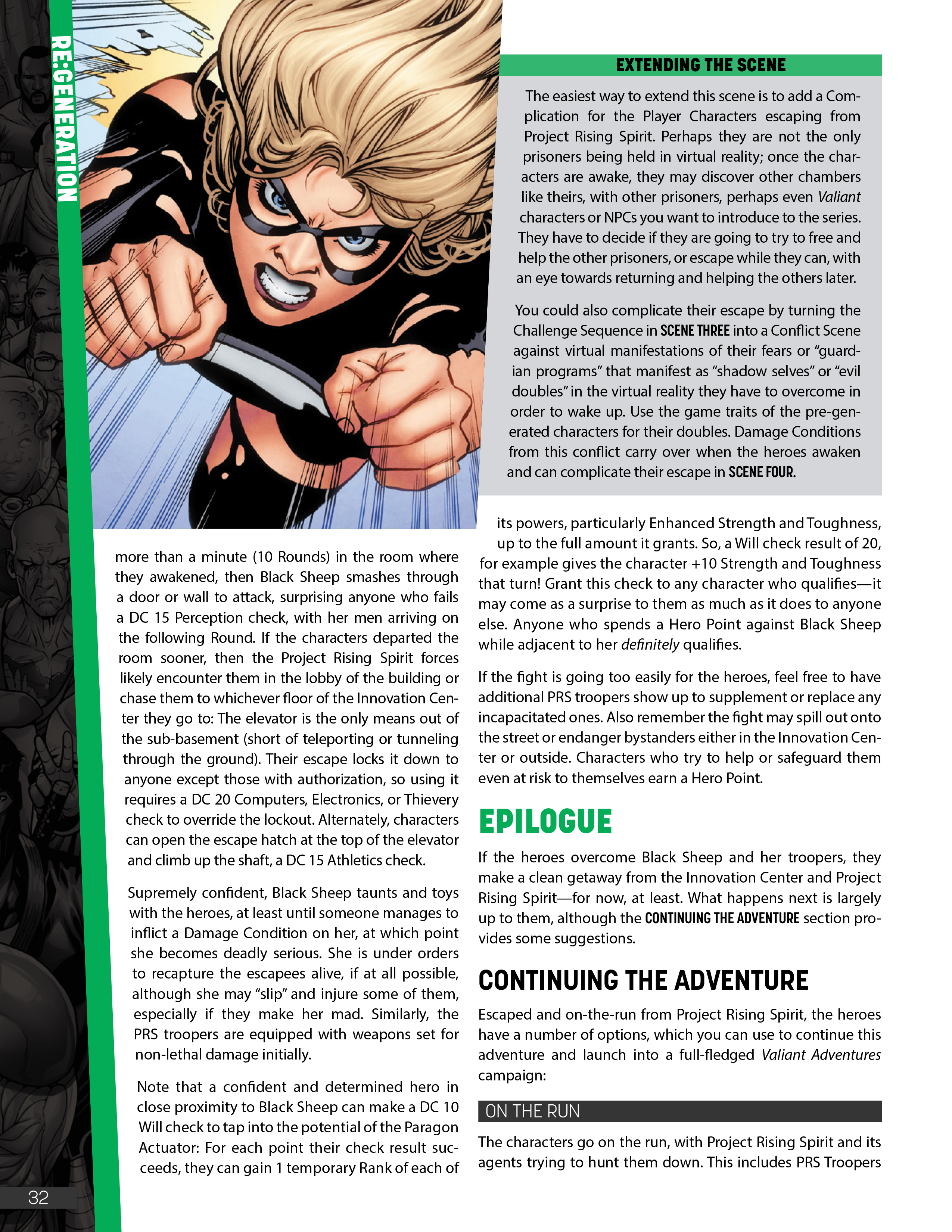 The Valiant Adventures RPG Quickstart (2024) issue 1 - Page 33