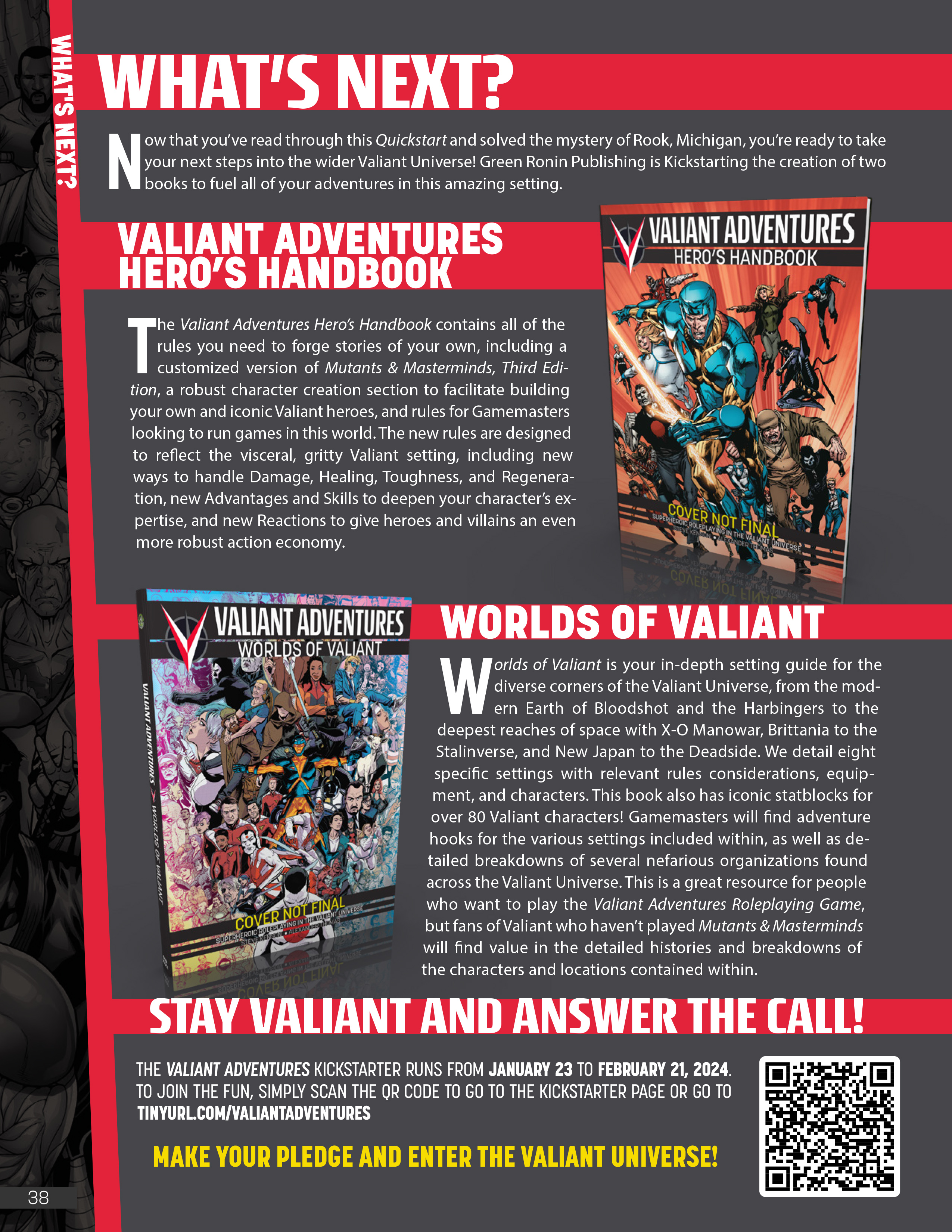 The Valiant Adventures RPG Quickstart (2024) issue 1 - Page 39