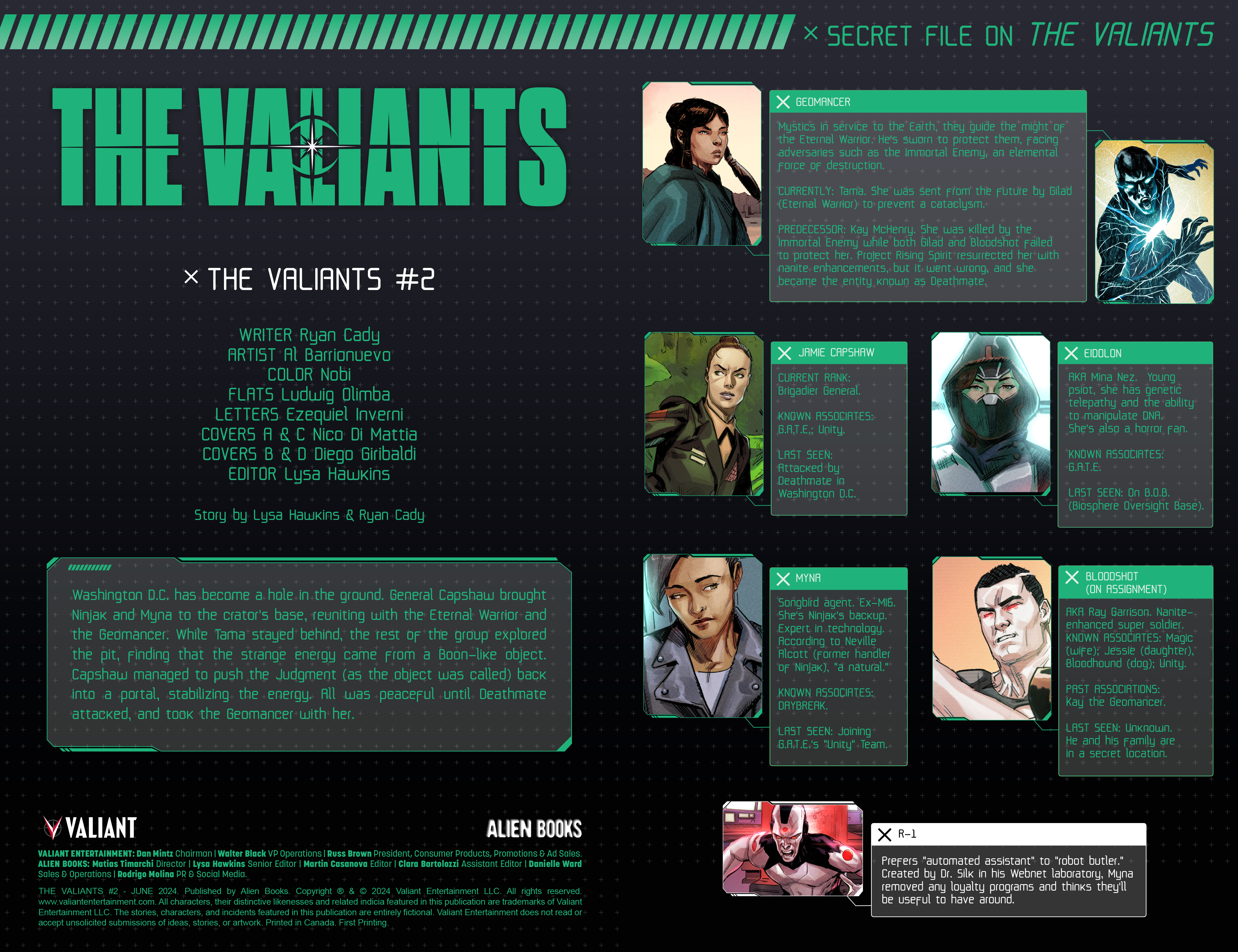 The Valiants (2024-) issue 2 - Page 2