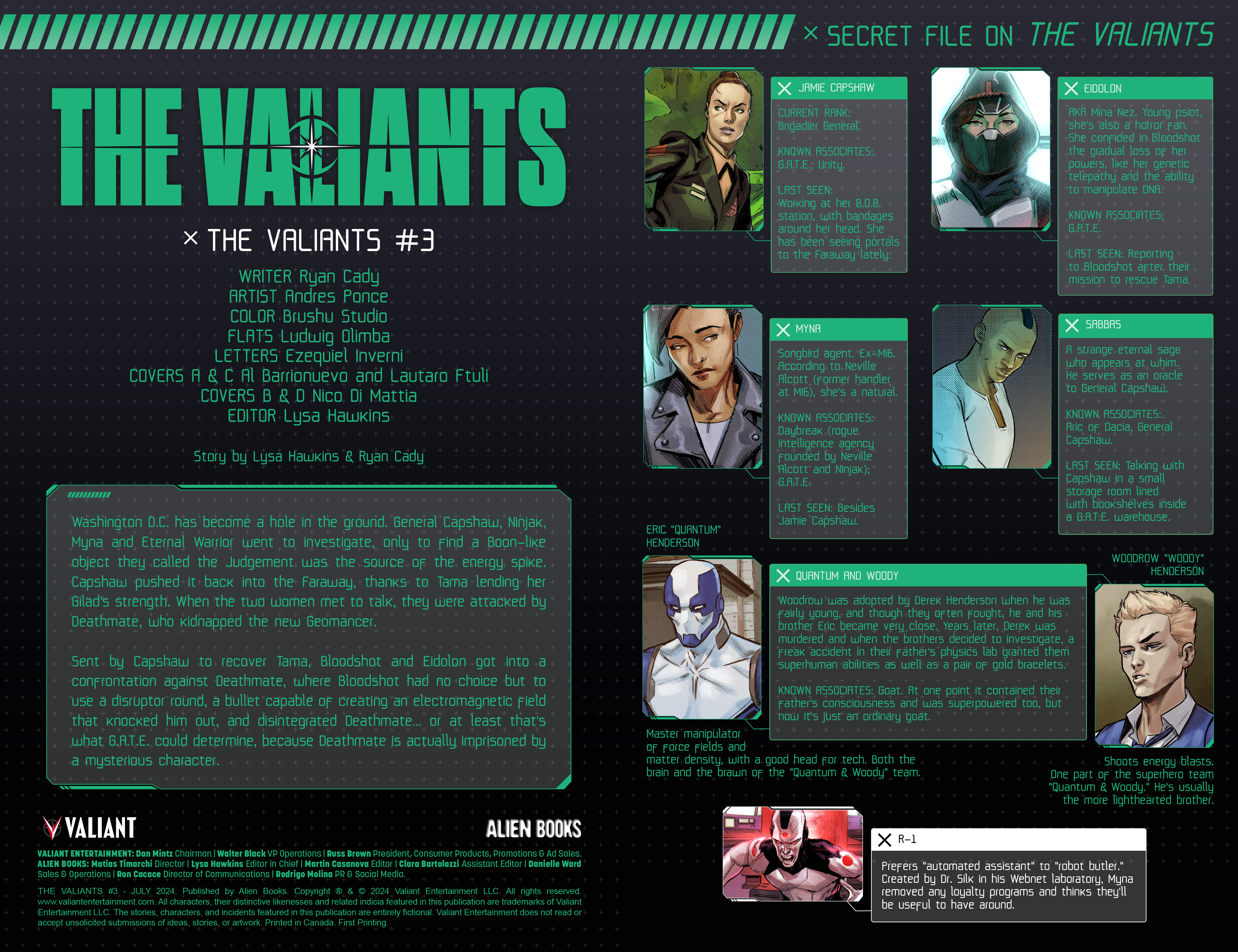 The Valiants (2024-) issue 3 - Page 2