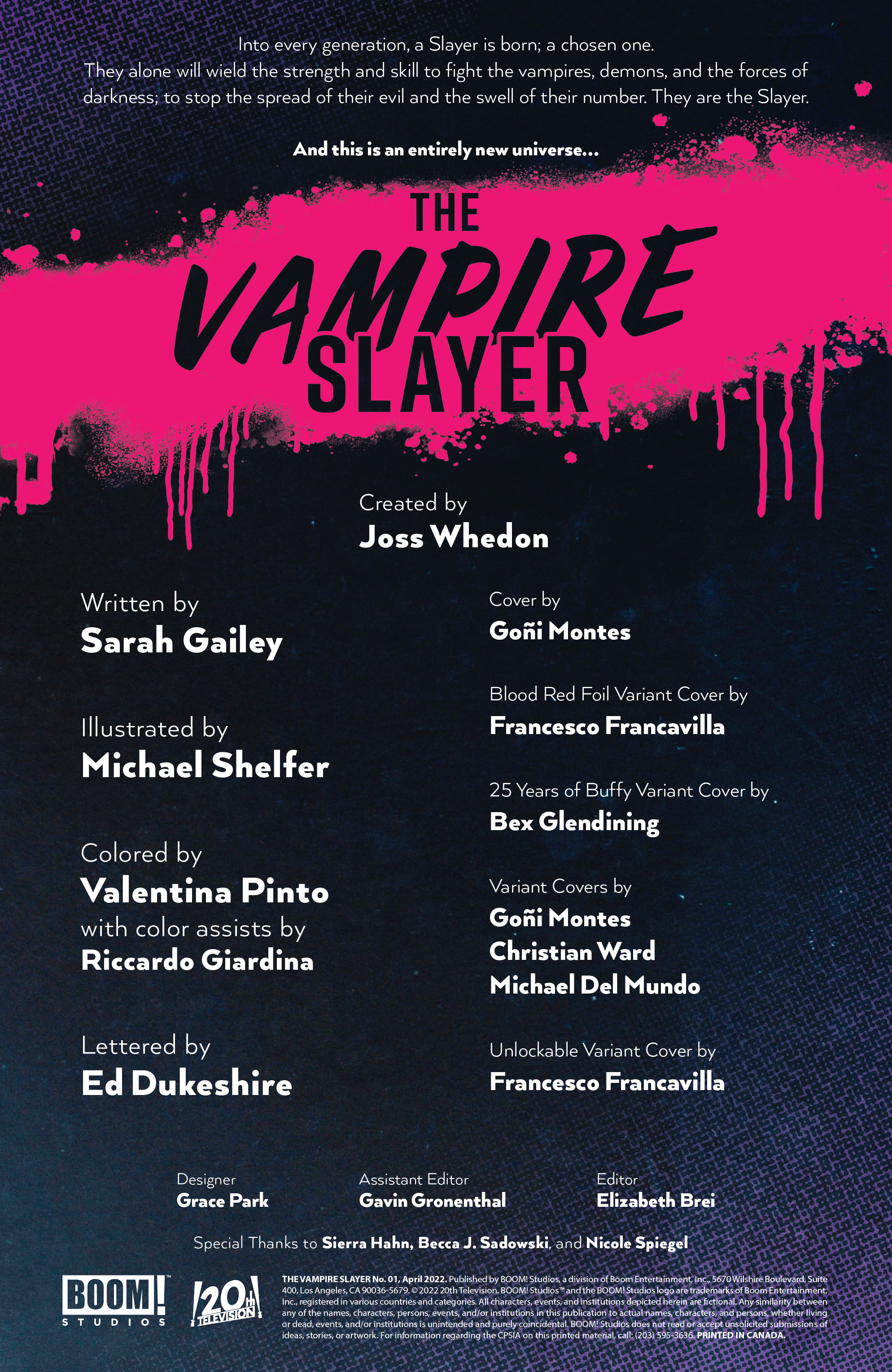 The Vampire Slayer (2022-): Chapter 1 - Page 2