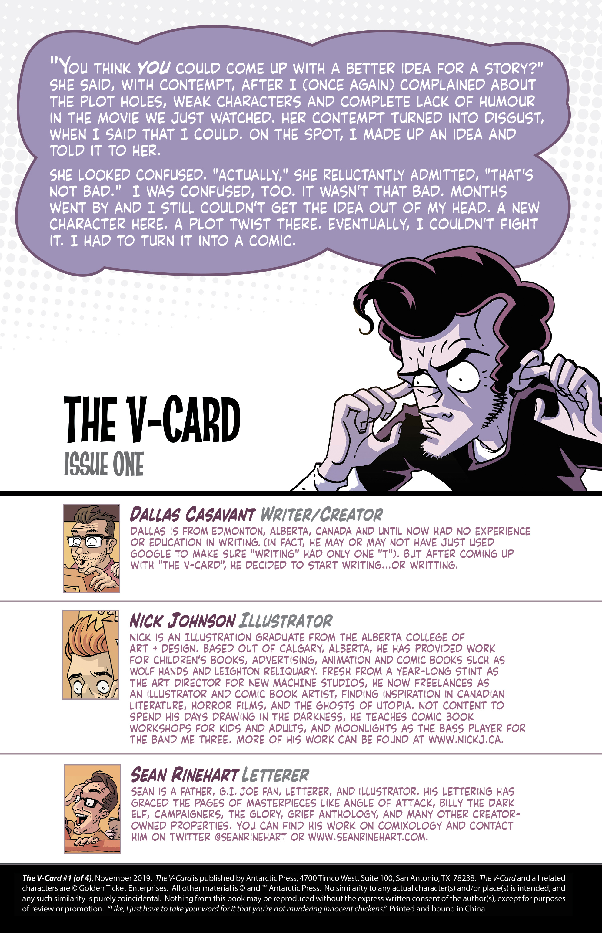 The V-Card (2019-): Chapter 1 - Page 2