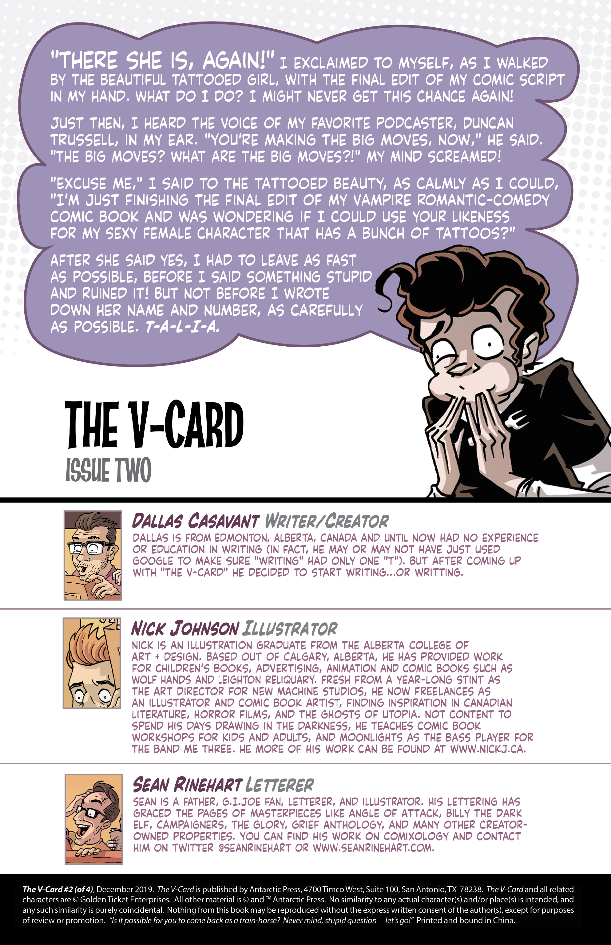 The V-Card (2019-): Chapter 2 - Page 2