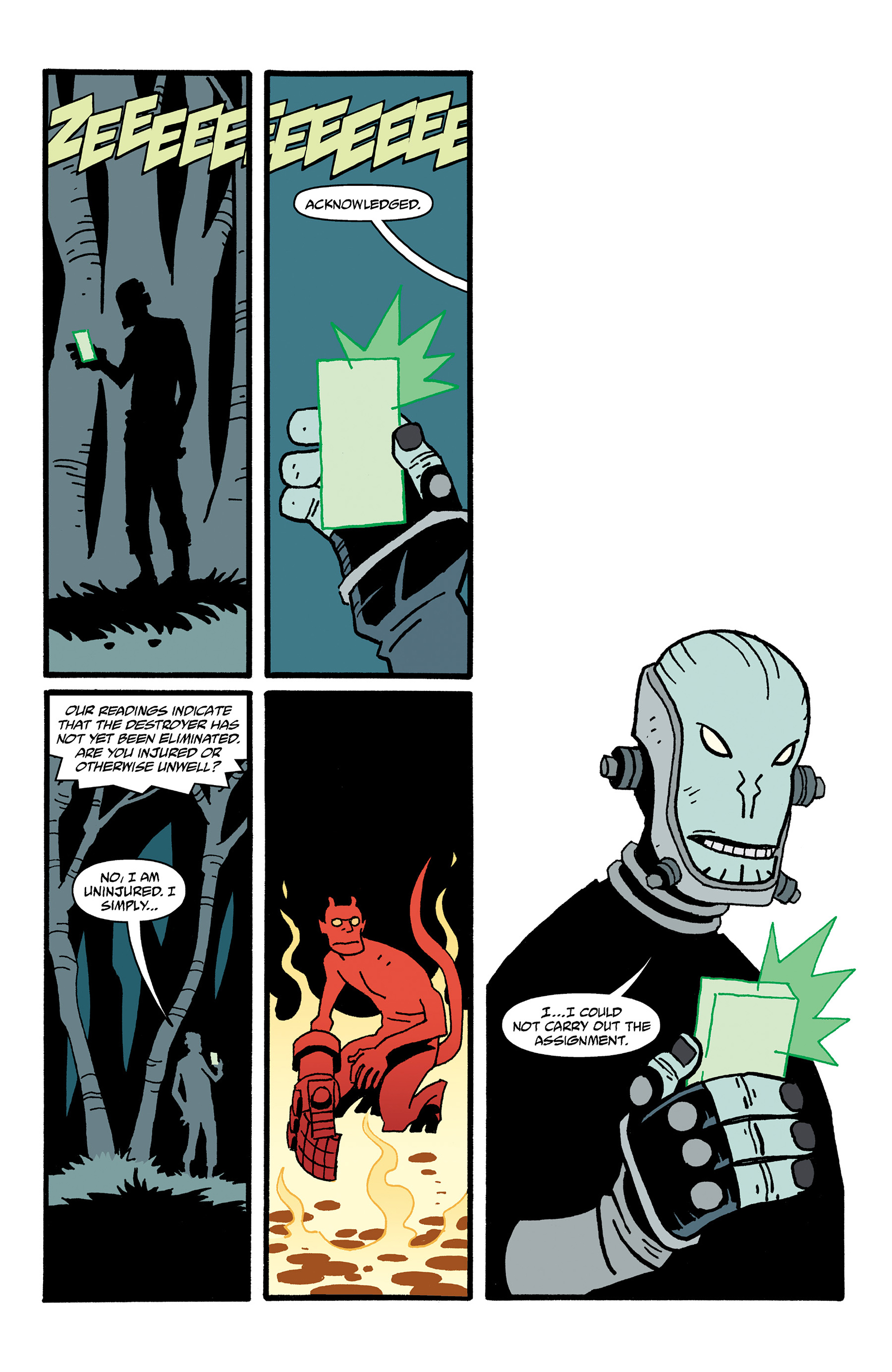 The Visitor: How and Why He Stayed issue 1 - Page 9