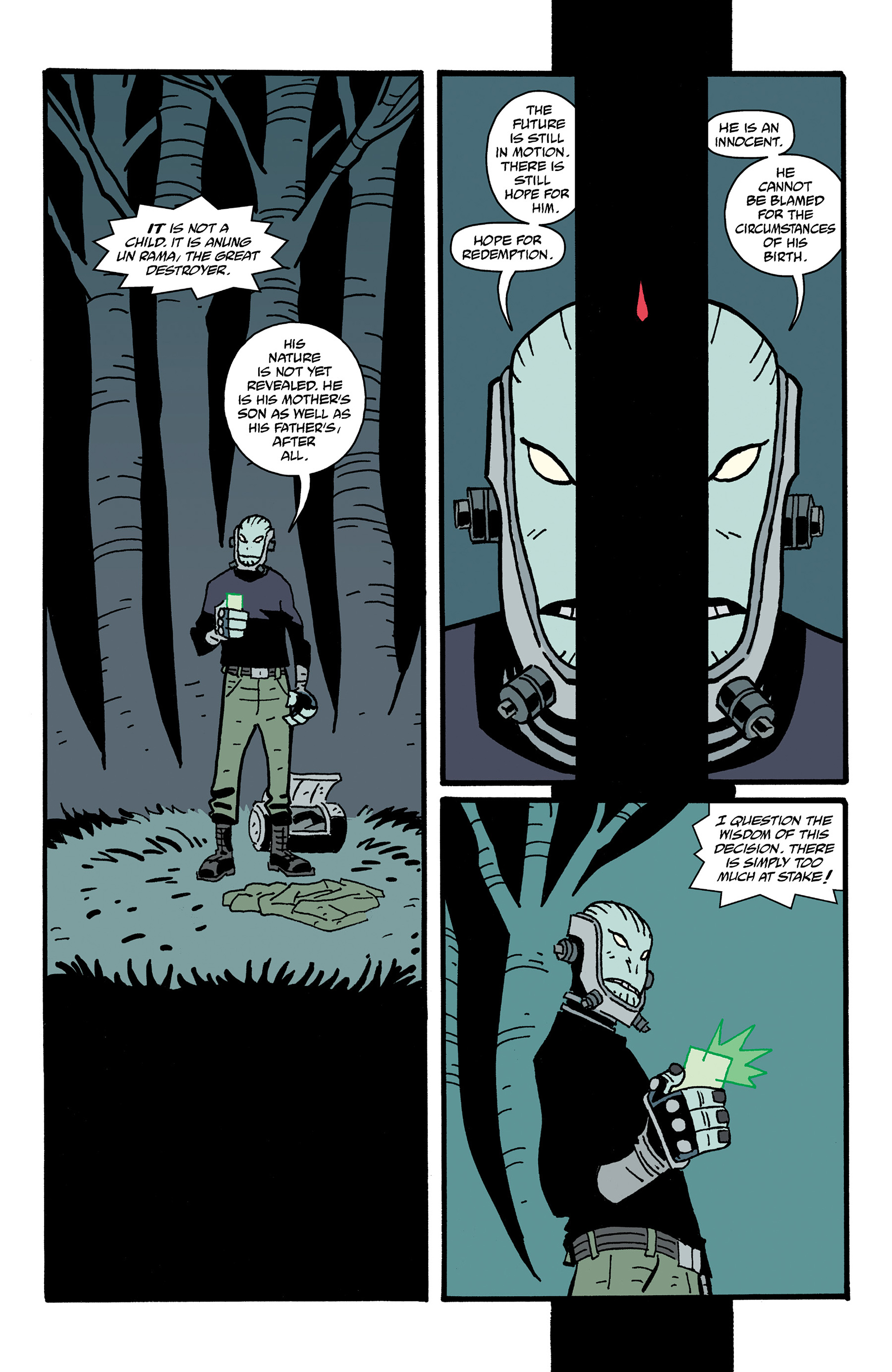 The Visitor: How and Why He Stayed issue 1 - Page 11