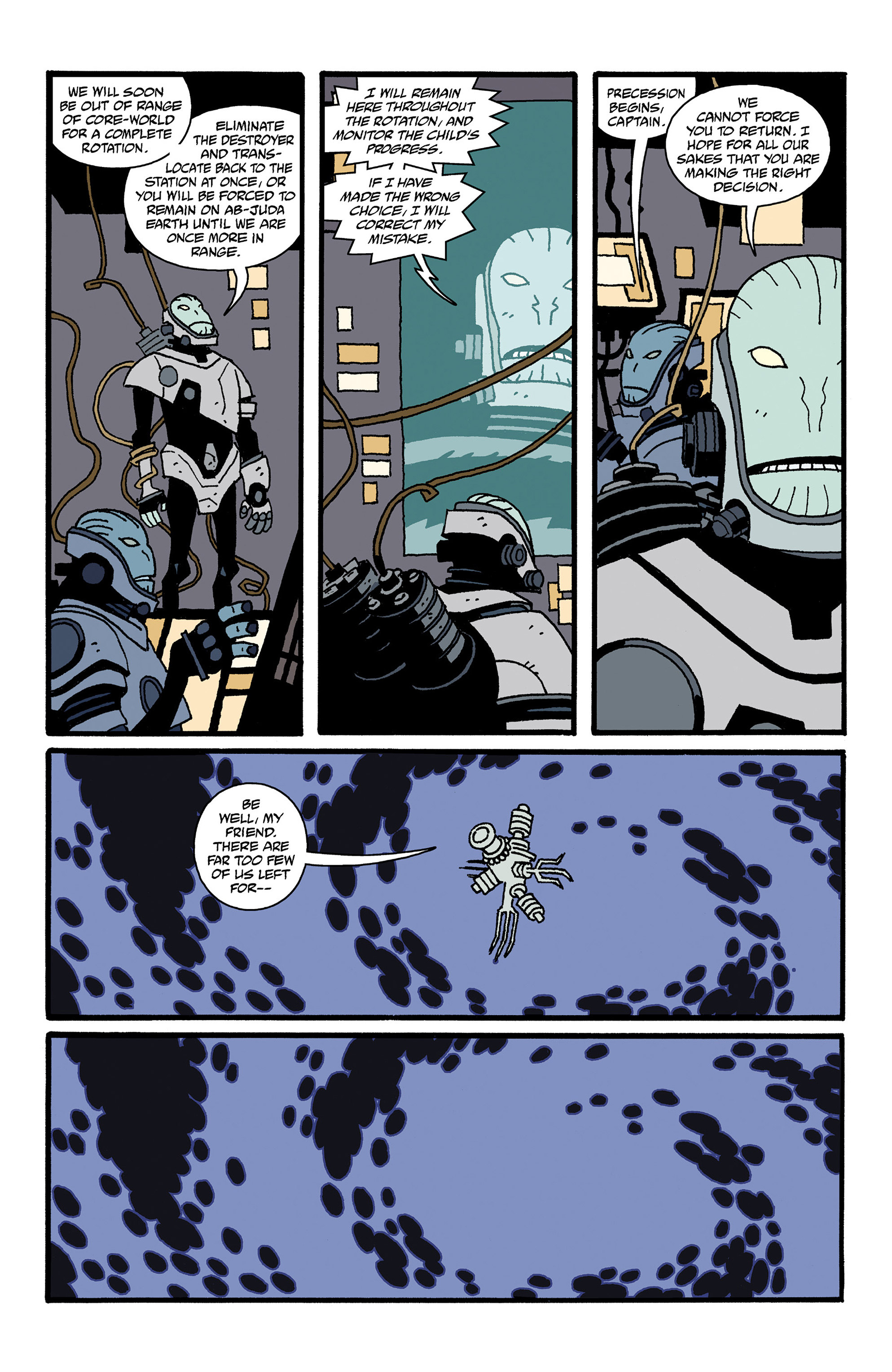 The Visitor: How and Why He Stayed issue 1 - Page 12