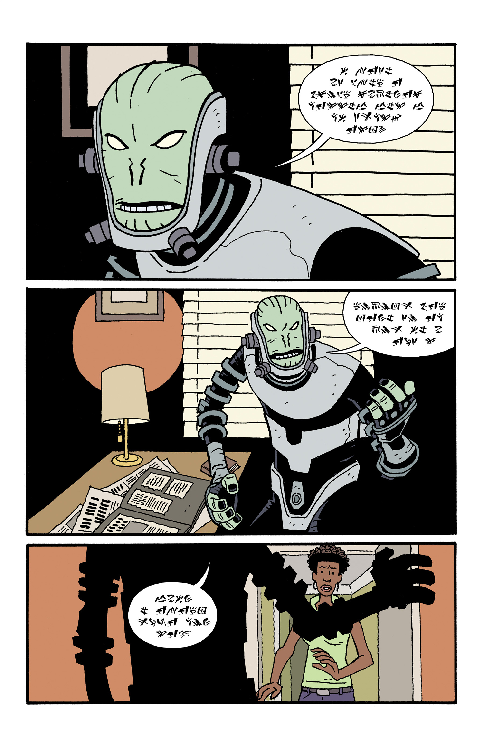 The Visitor: How and Why He Stayed issue 2 - Page 21