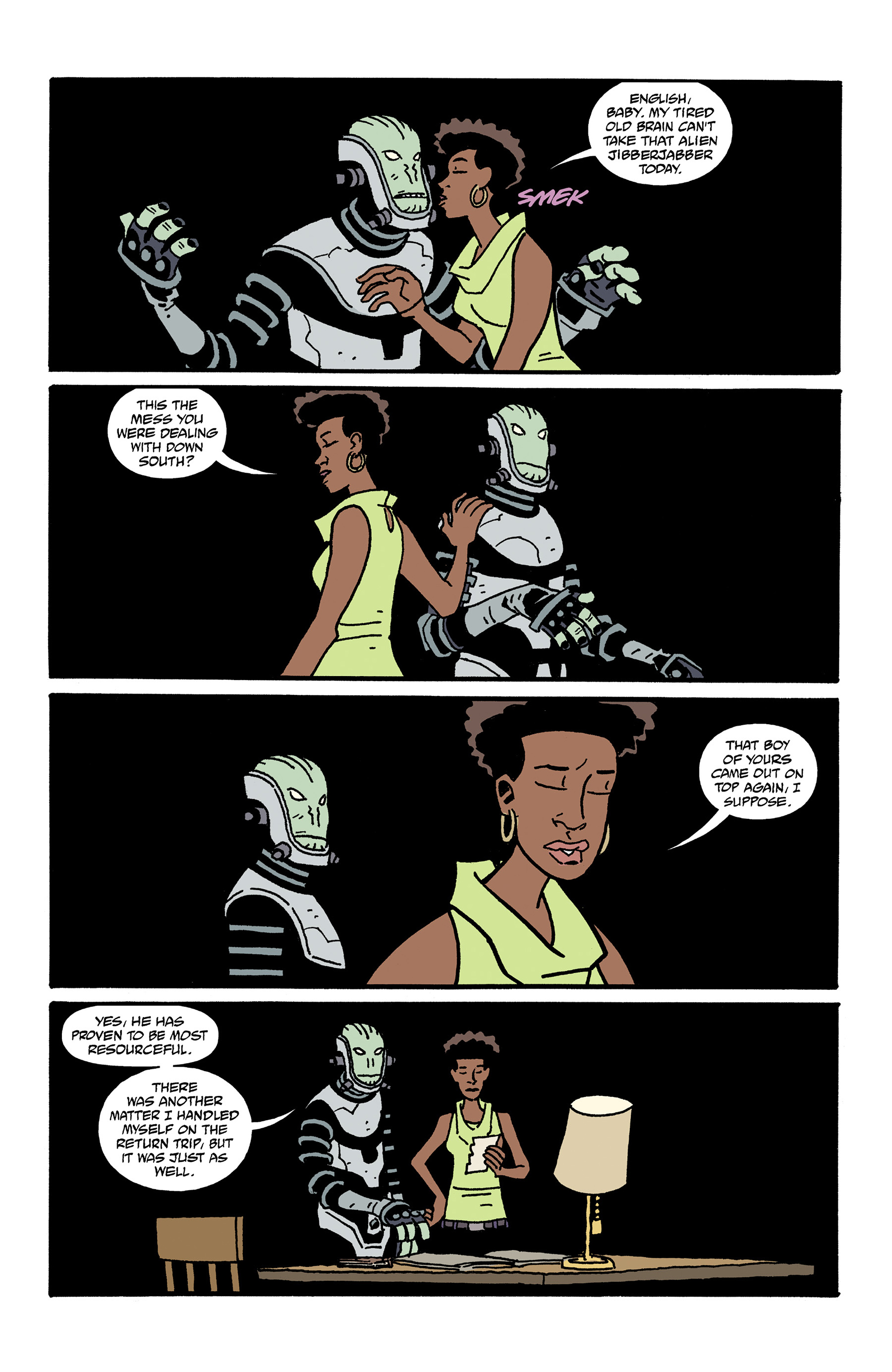 The Visitor: How and Why He Stayed issue 2 - Page 22