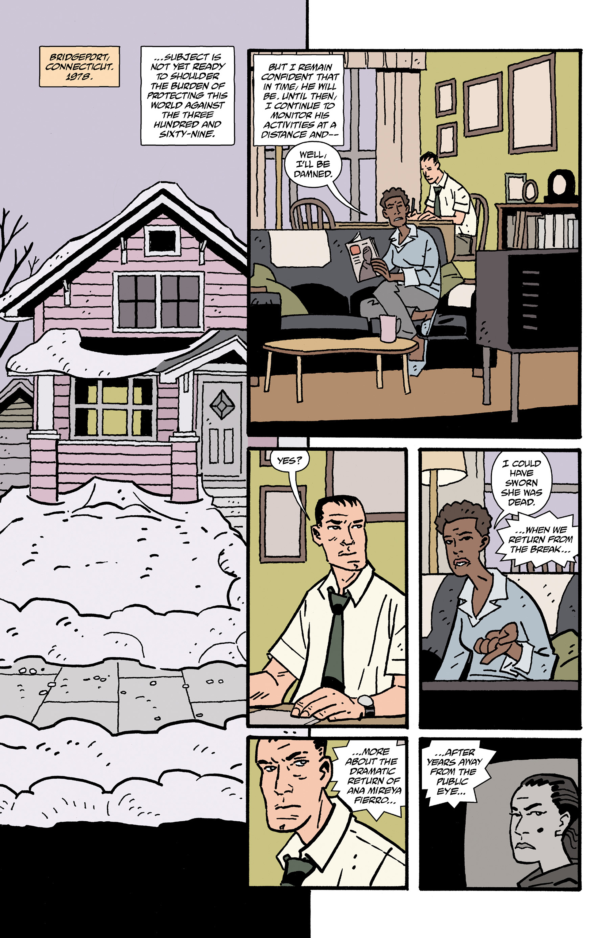 The Visitor: How and Why He Stayed issue 3 - Page 4