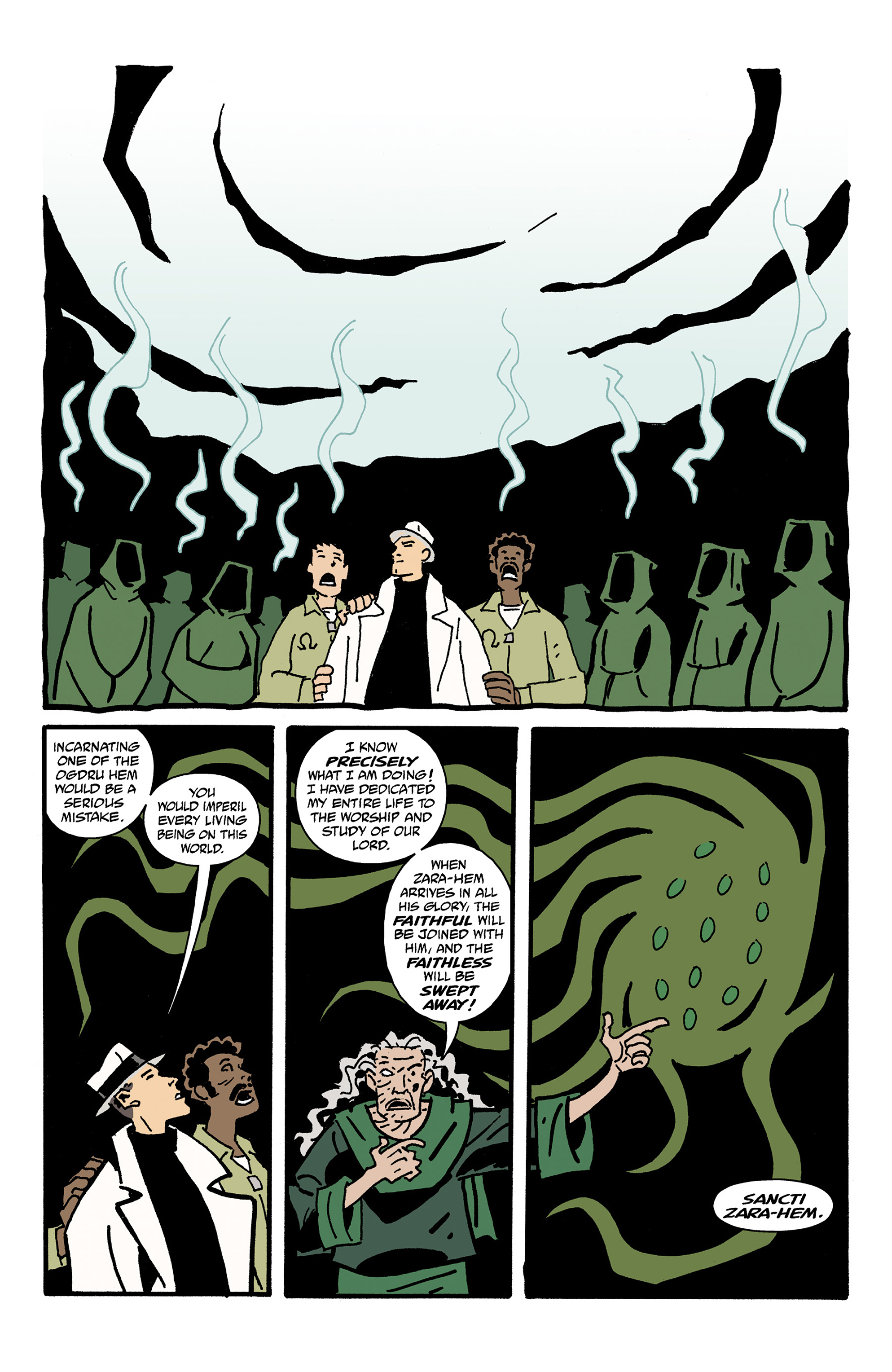 The Visitor: How and Why He Stayed issue 3 - Page 18