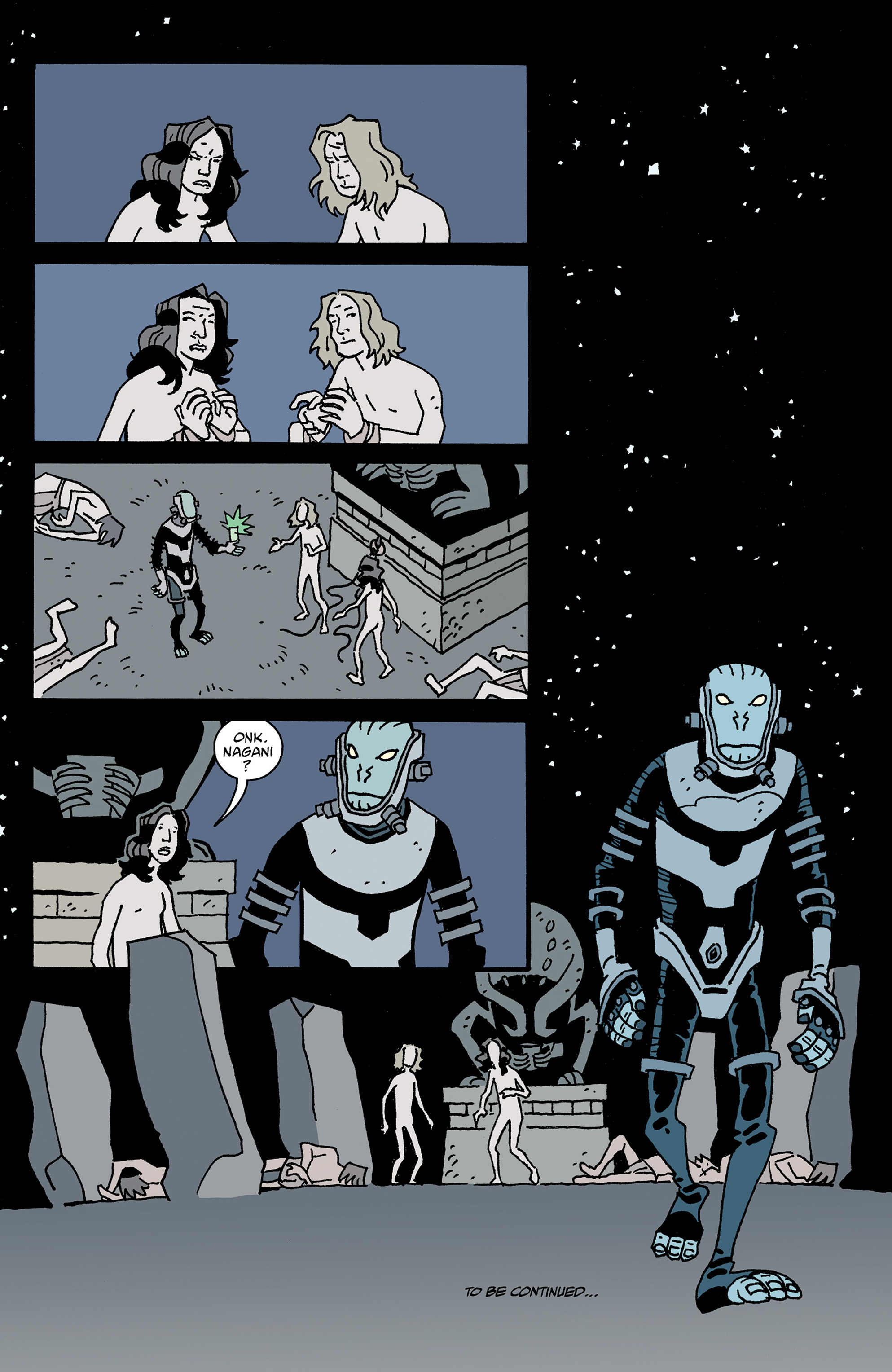 The Visitor: How and Why He Stayed issue 3 - Page 24