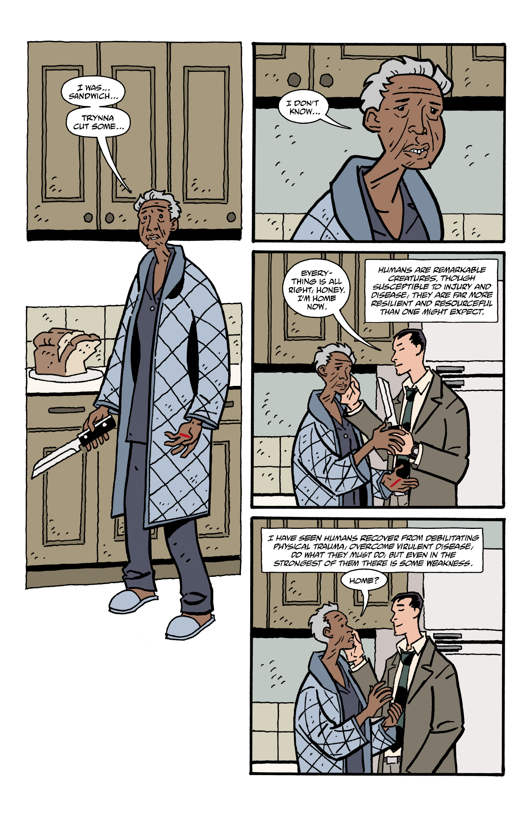 The Visitor: How and Why He Stayed issue 4 - Page 4