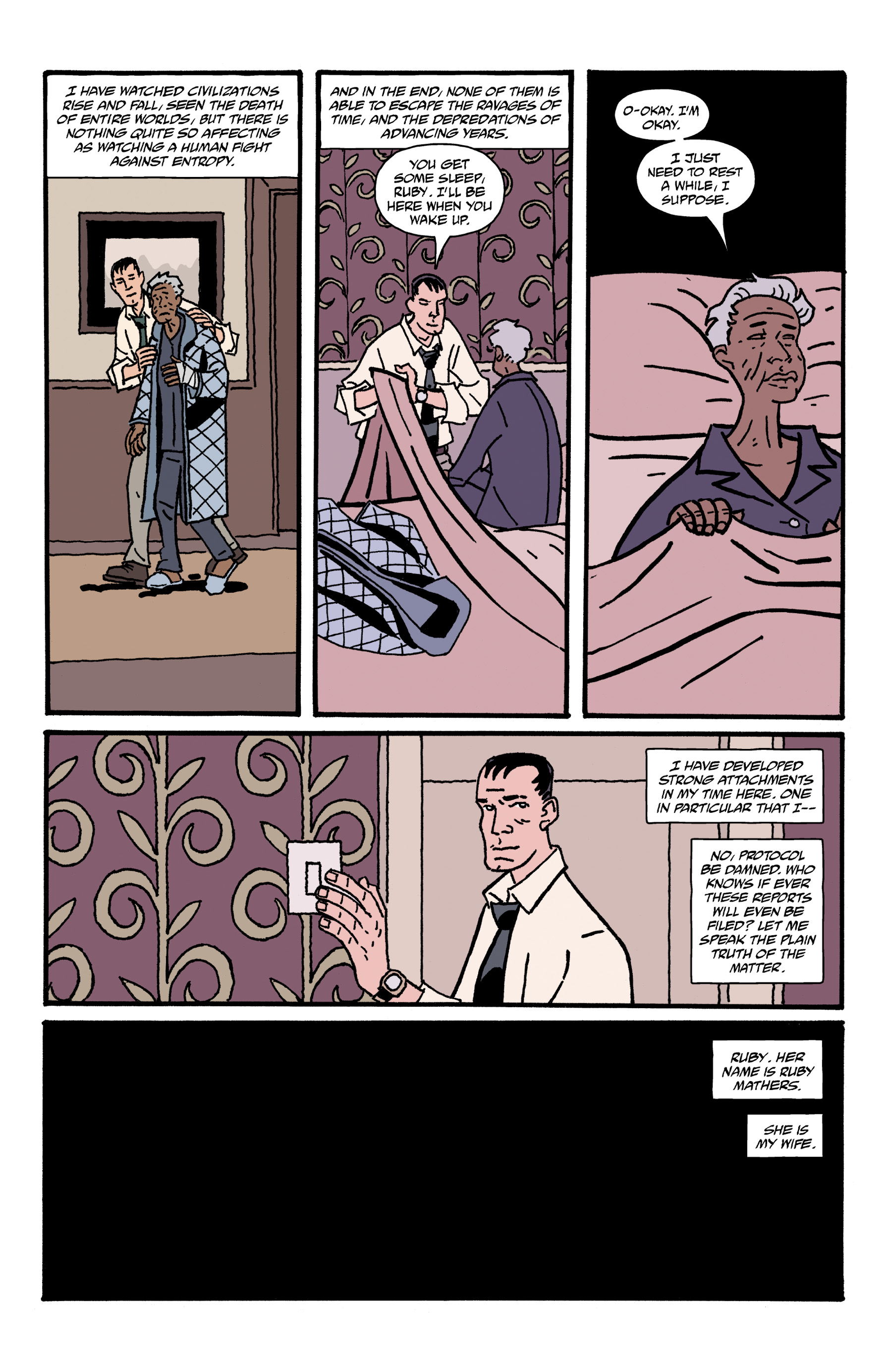 The Visitor: How and Why He Stayed issue 4 - Page 5