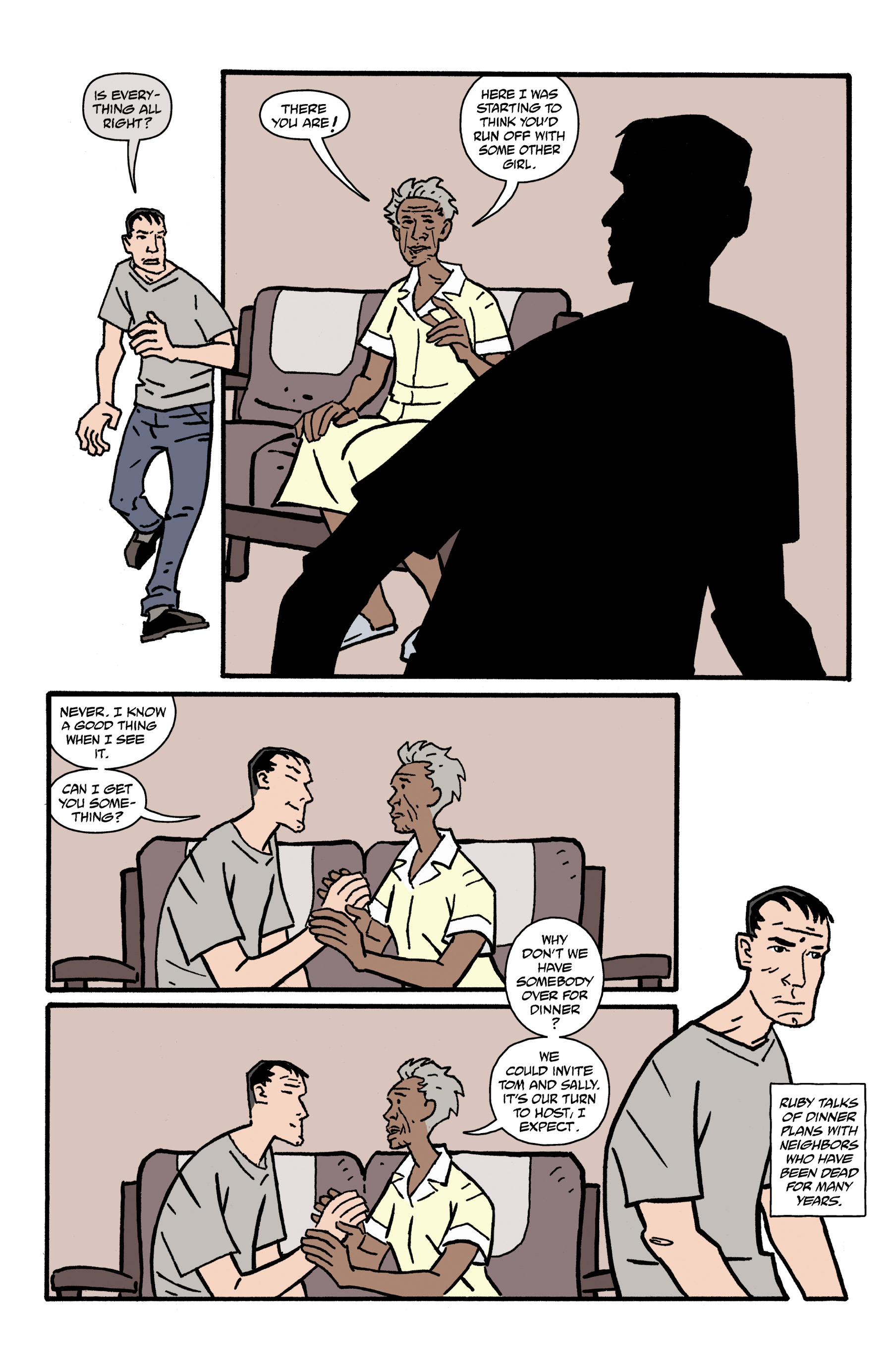 The Visitor: How and Why He Stayed issue 4 - Page 11