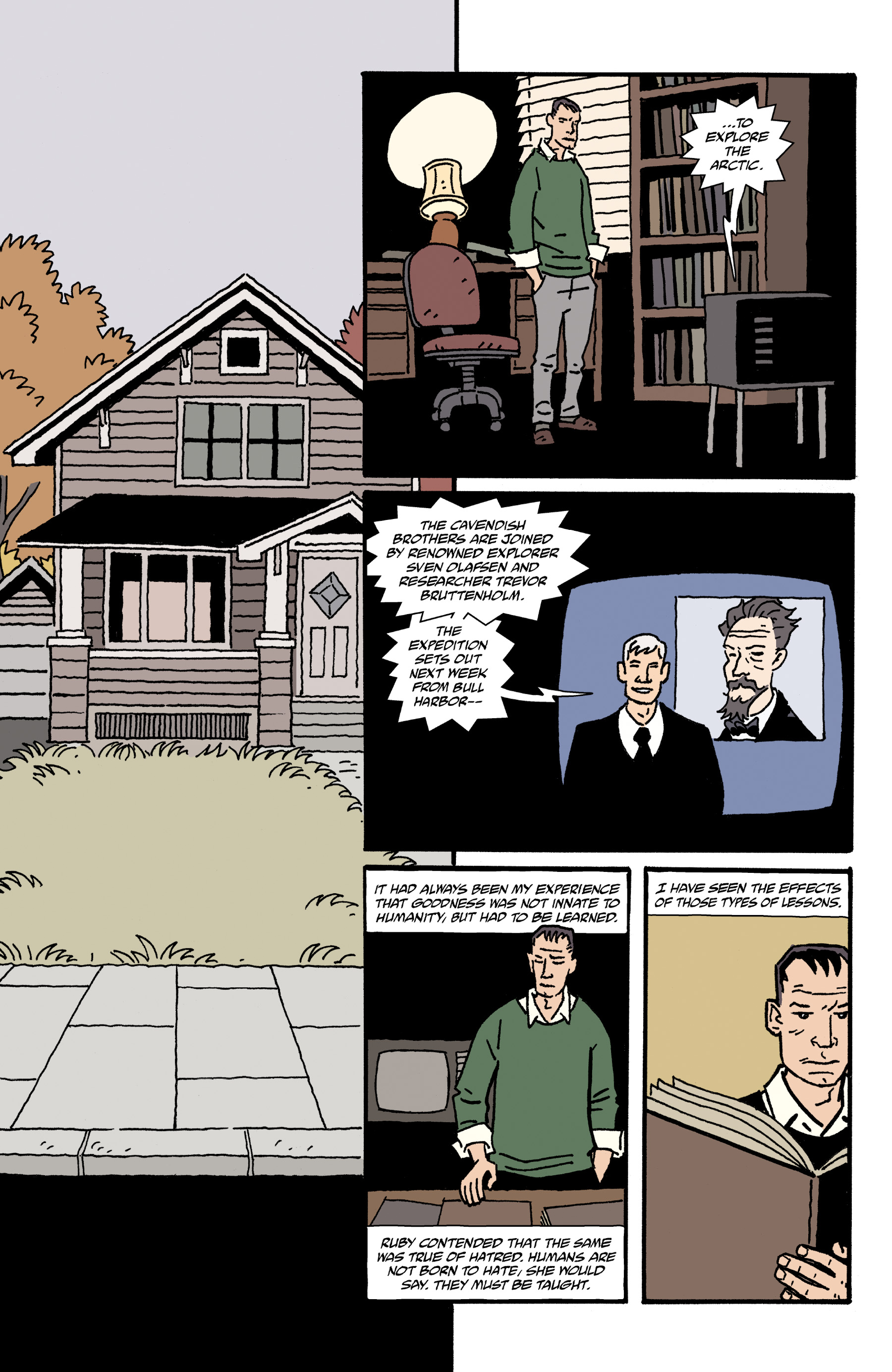 The Visitor: How and Why He Stayed issue 4 - Page 14