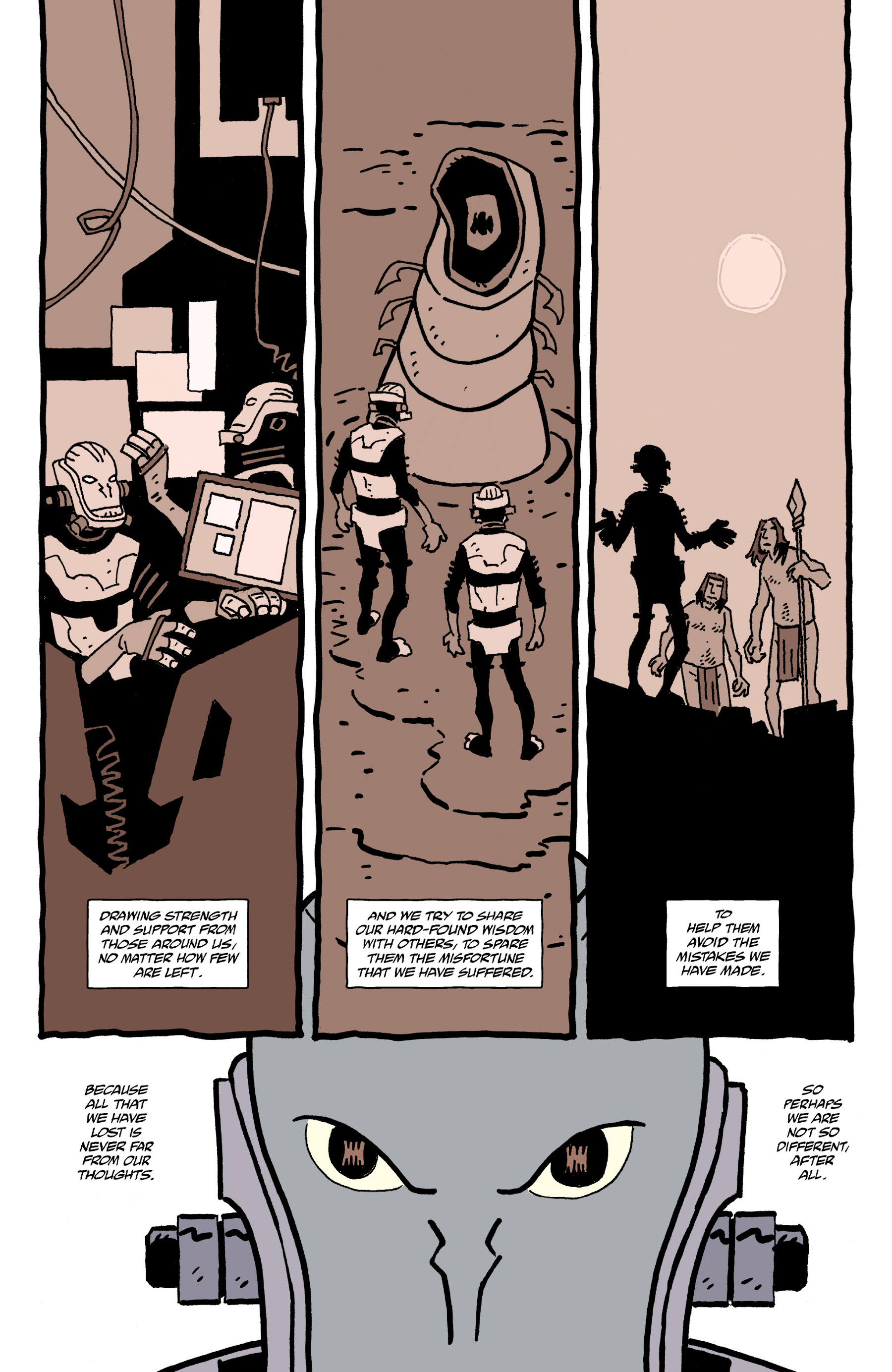 The Visitor: How and Why He Stayed issue 4 - Page 21