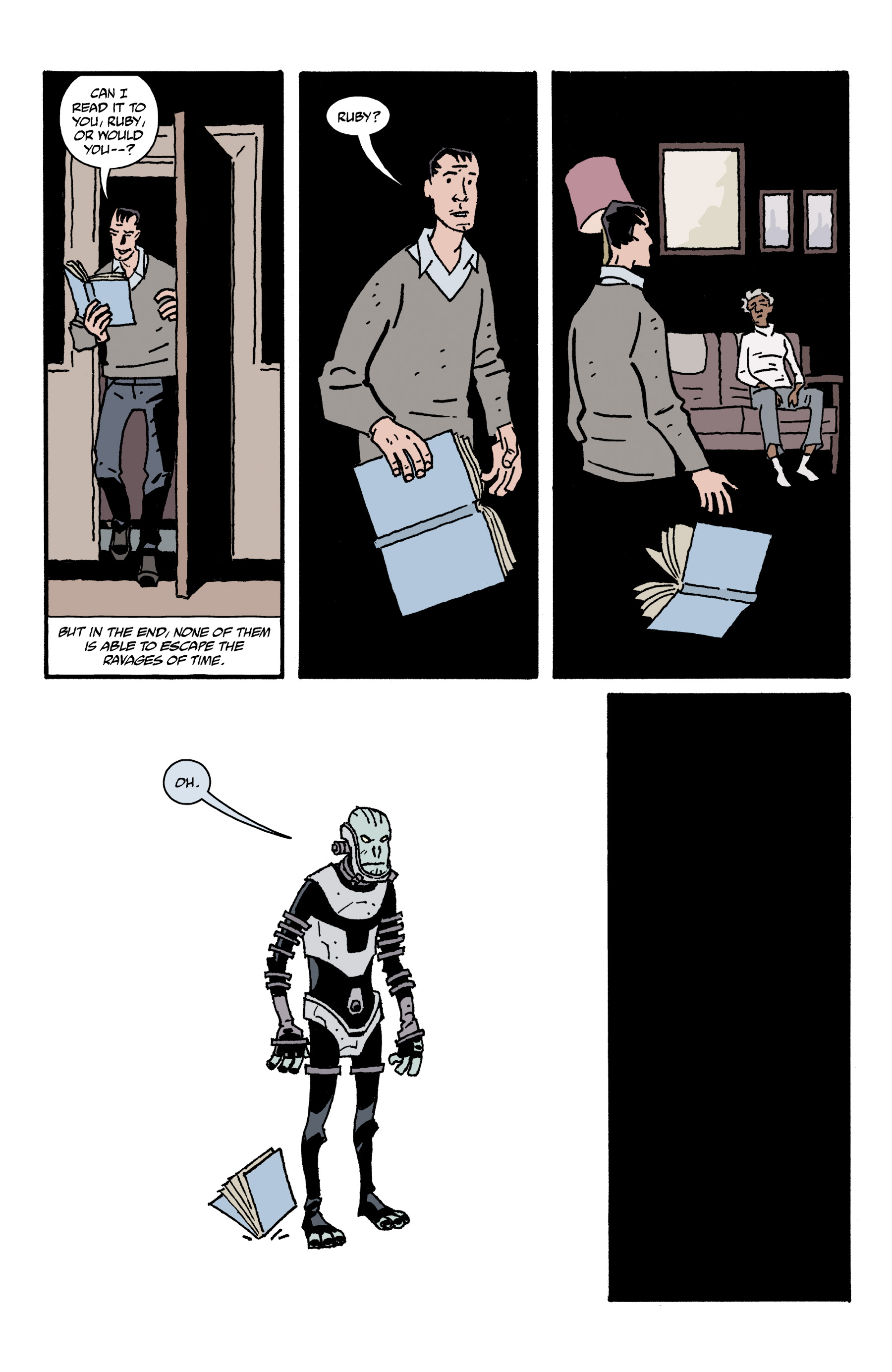 The Visitor: How and Why He Stayed issue 4 - Page 23