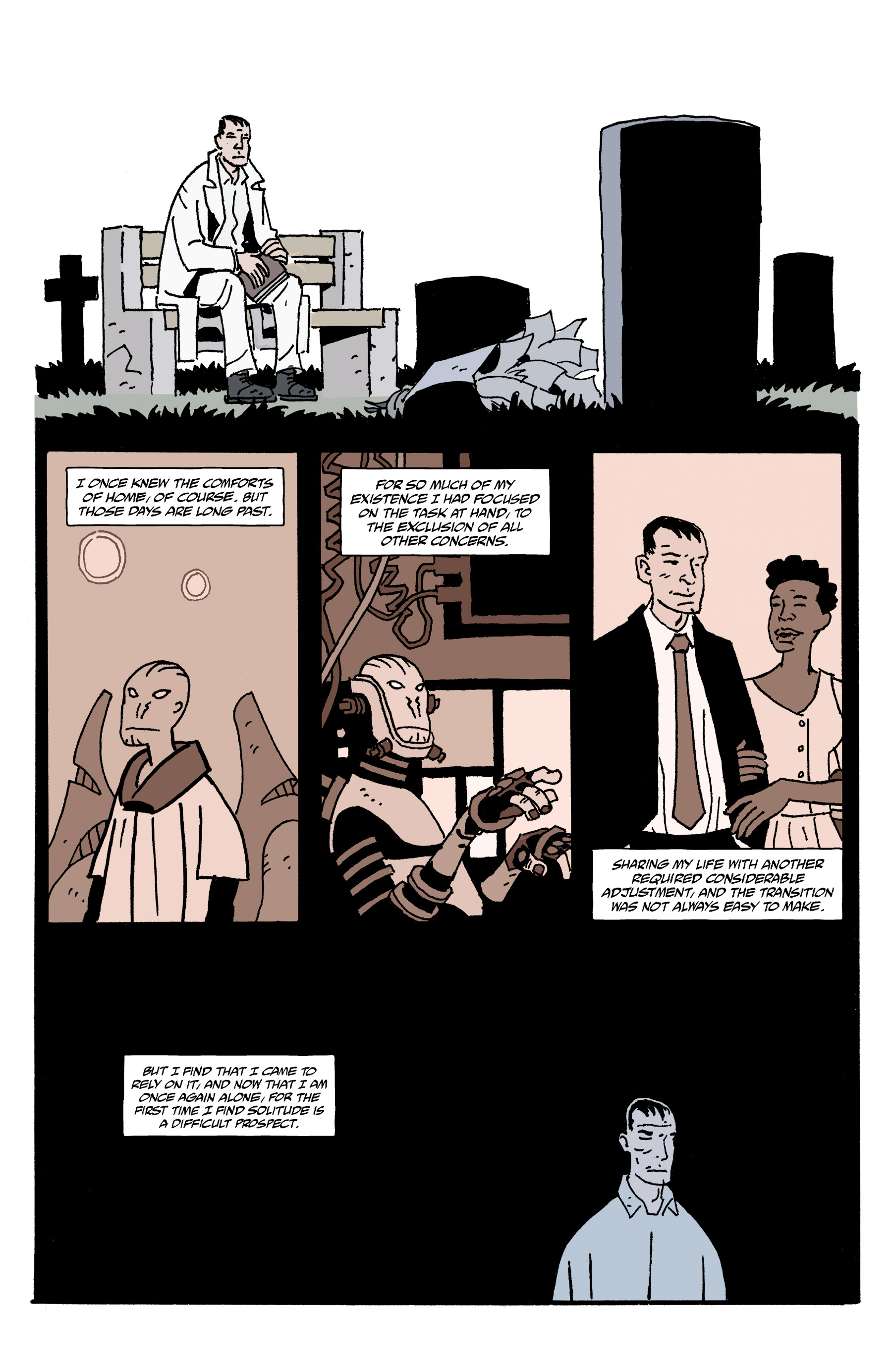 The Visitor: How and Why He Stayed issue 5 - Page 4