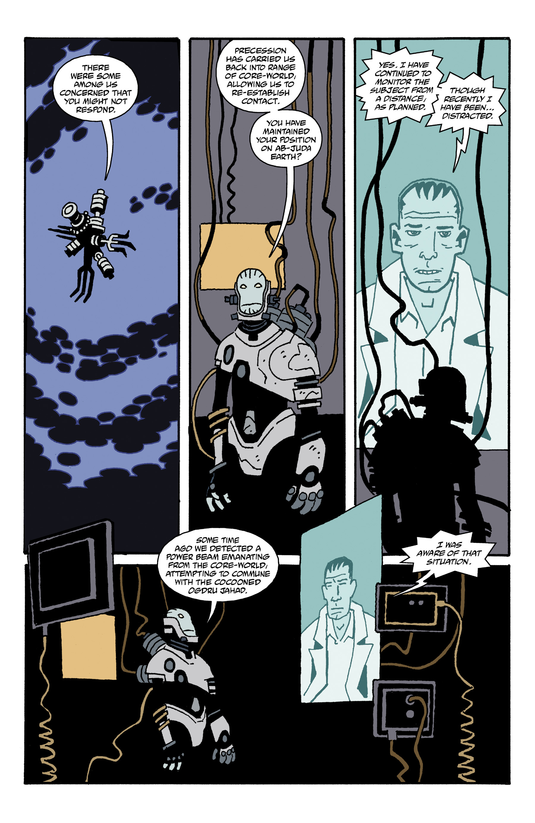 The Visitor: How and Why He Stayed issue 5 - Page 6