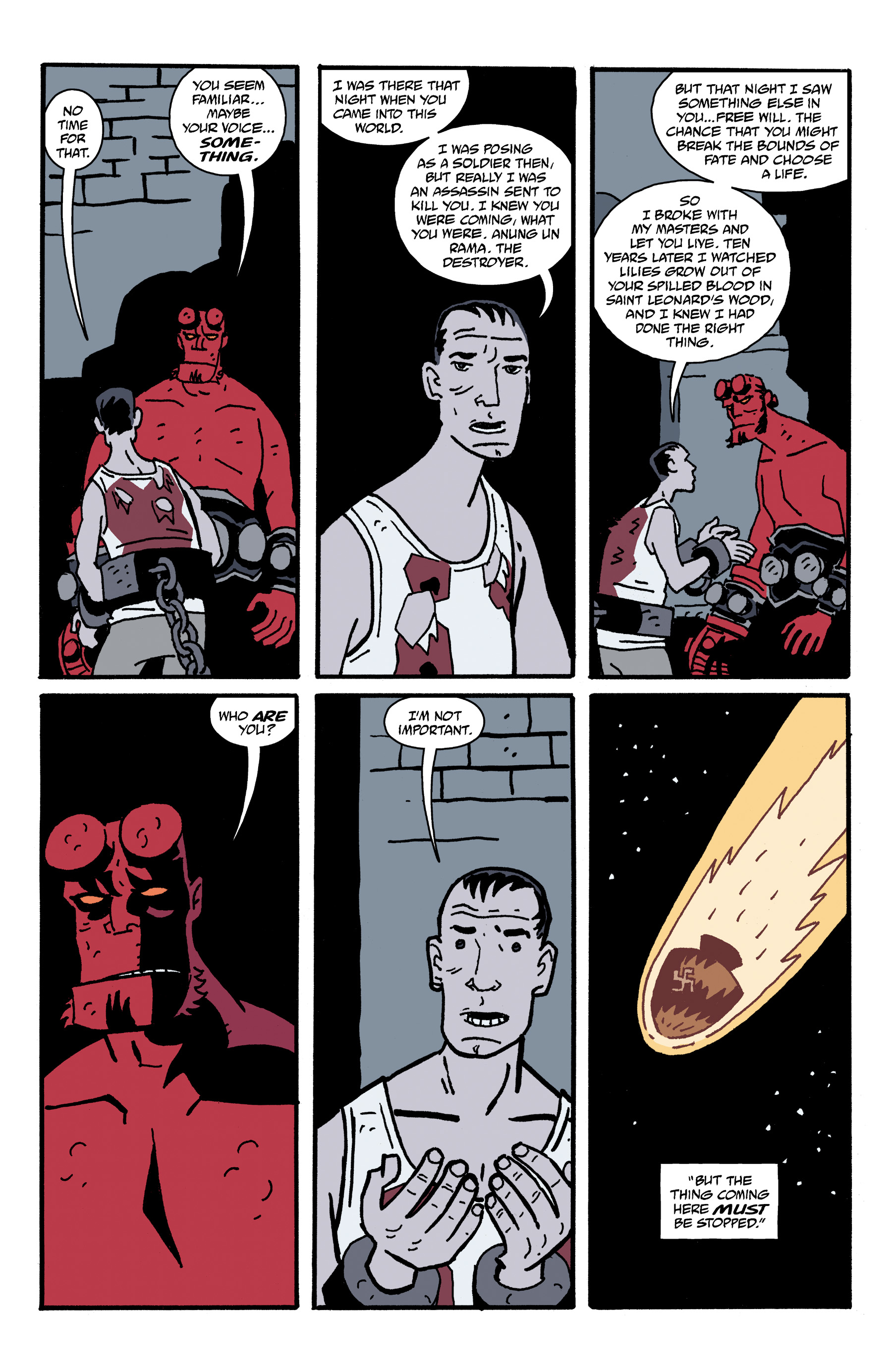 The Visitor: How and Why He Stayed issue 5 - Page 19