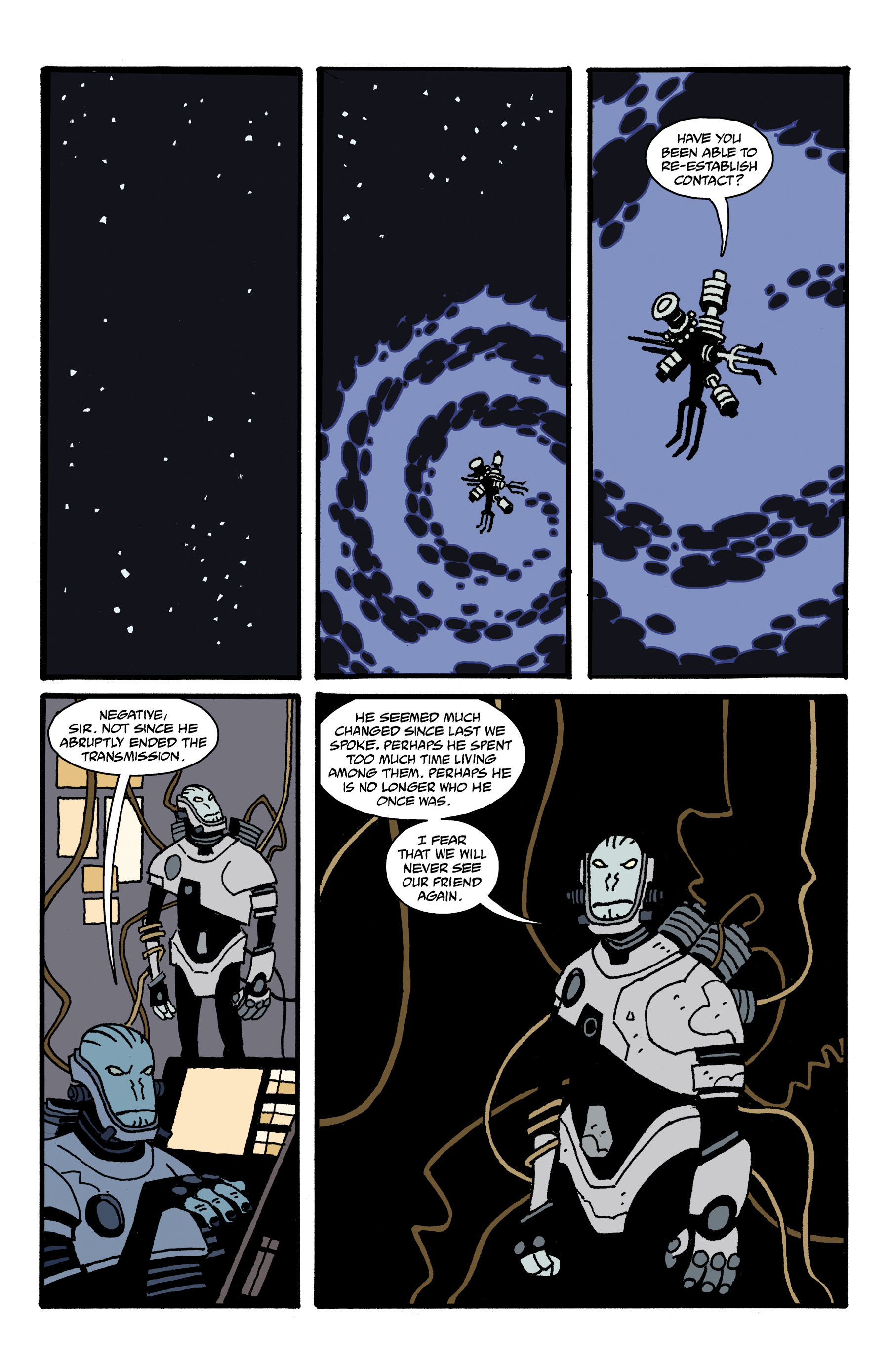 The Visitor: How and Why He Stayed issue 5 - Page 20