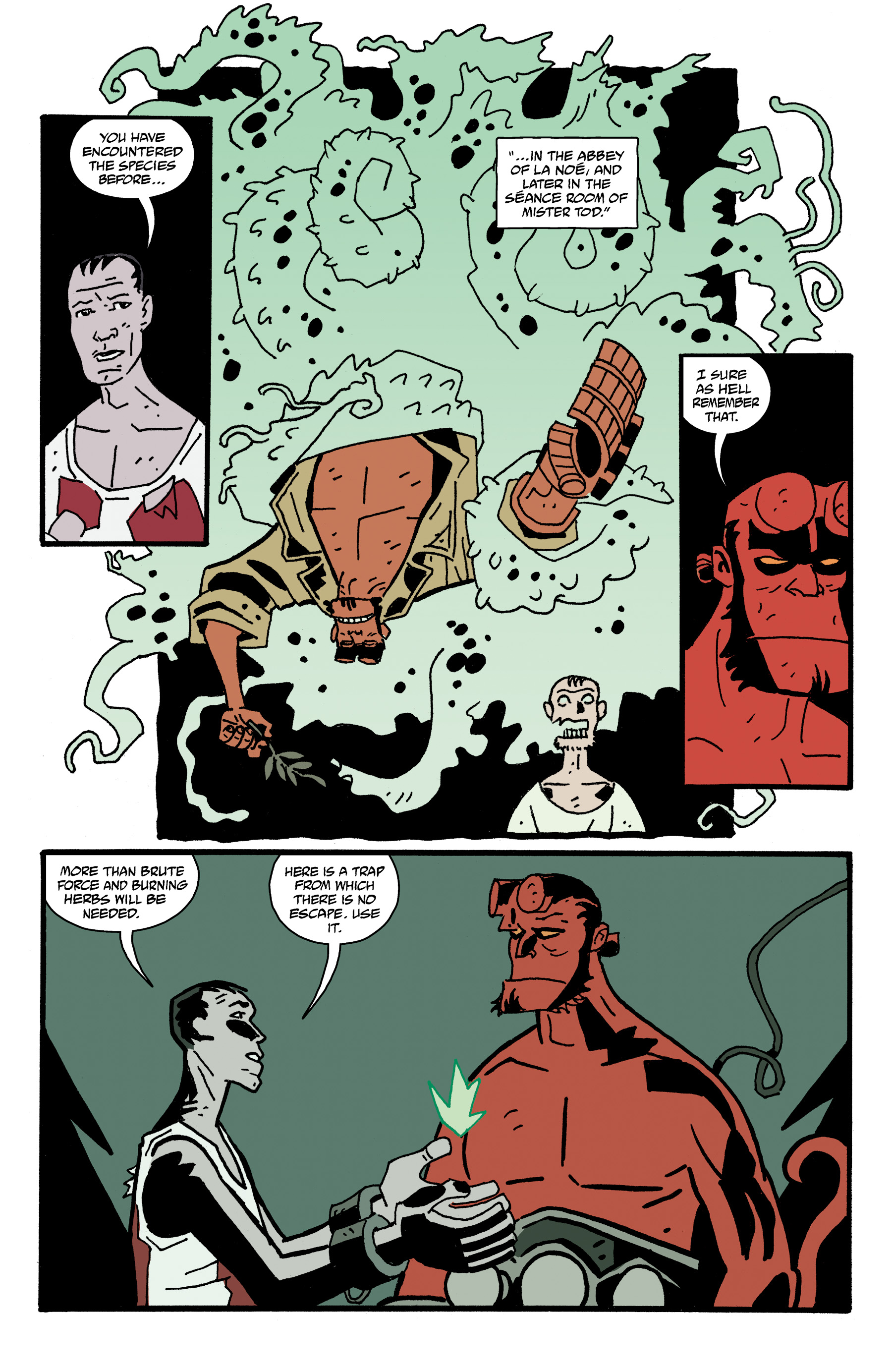 The Visitor: How and Why He Stayed issue 5 - Page 21