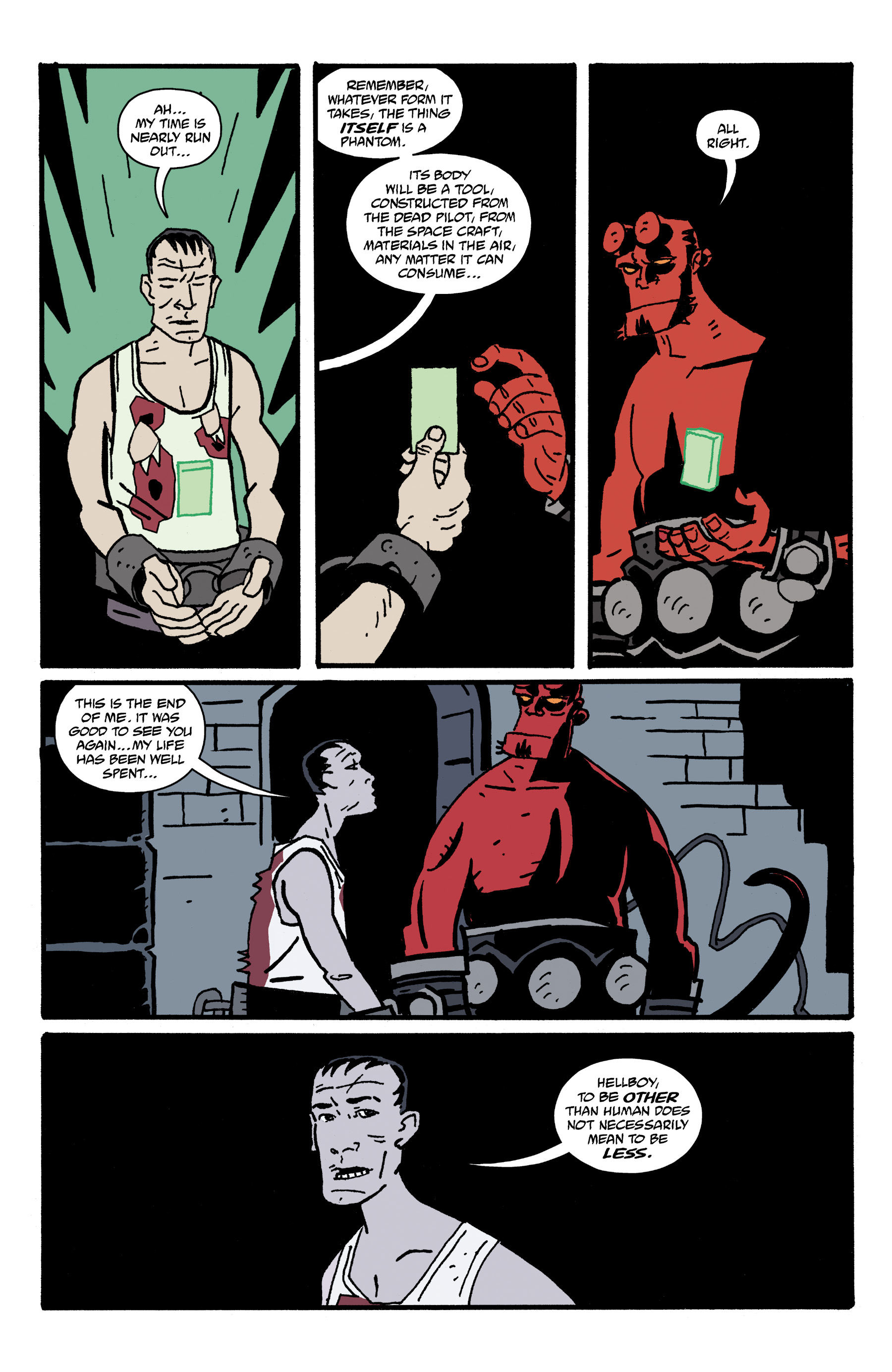 The Visitor: How and Why He Stayed issue 5 - Page 22