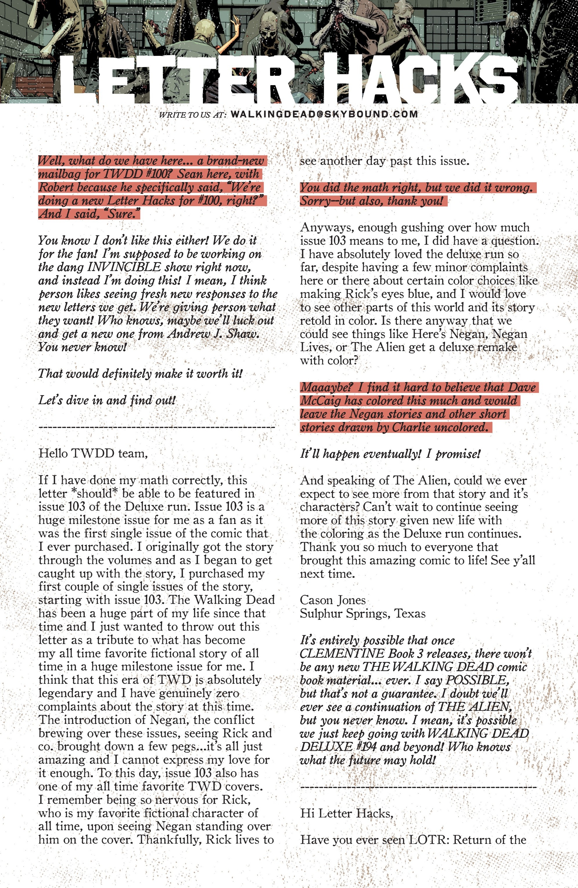 The Walking Dead Deluxe (2020-): Chapter 100 - Page 32