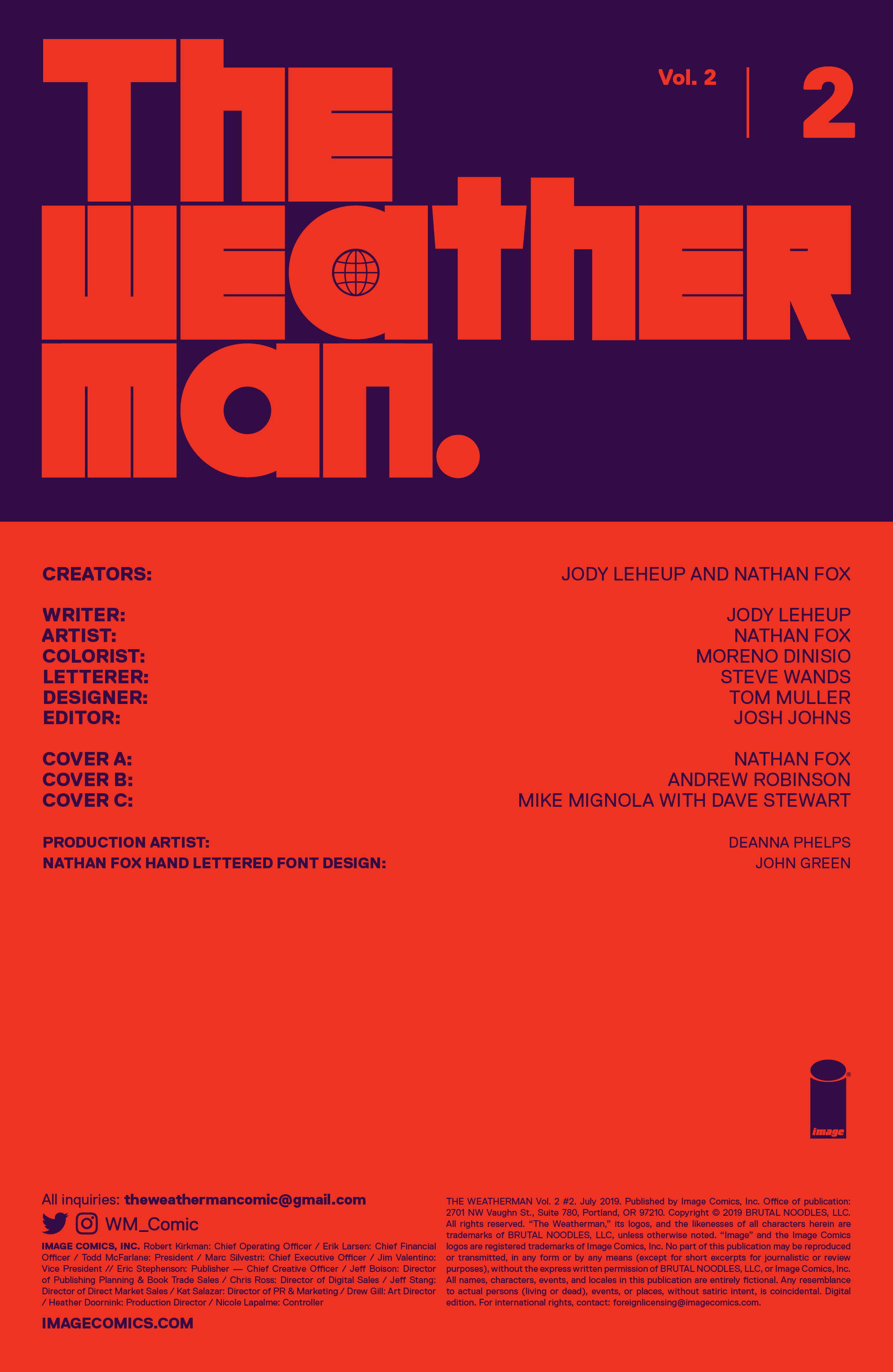 The Weatherman Vol. 2 (2019-): Chapter 2 - Page 2