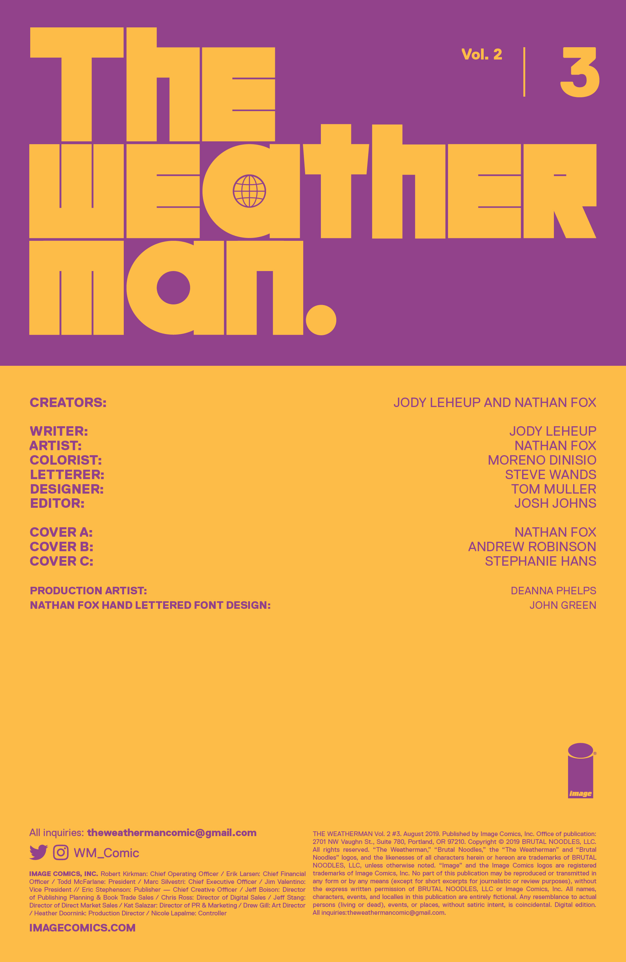 The Weatherman Vol. 2 (2019-): Chapter 3 - Page 2